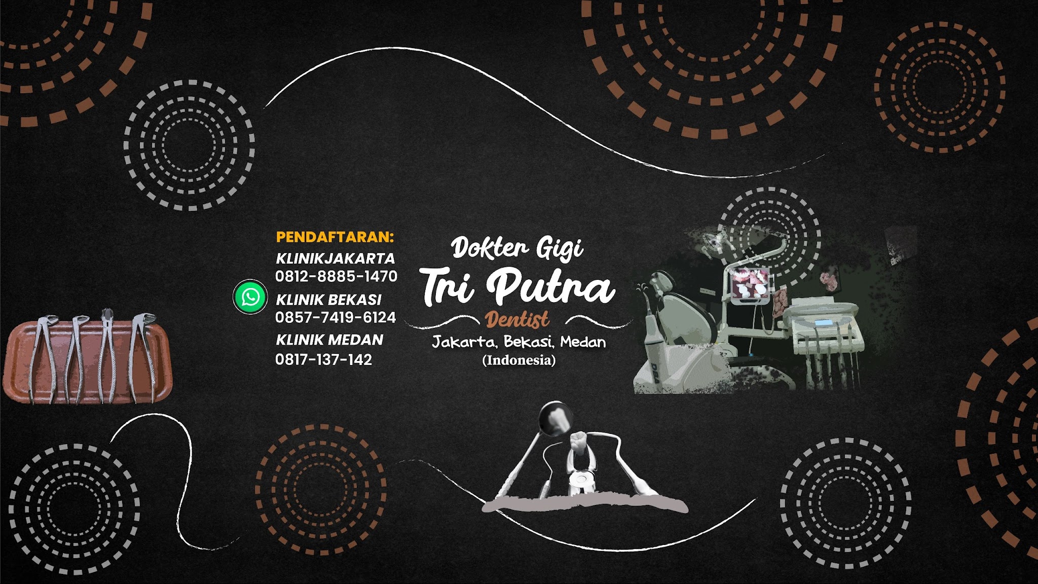 Dokter Gigi Tri Putra YouTube banner