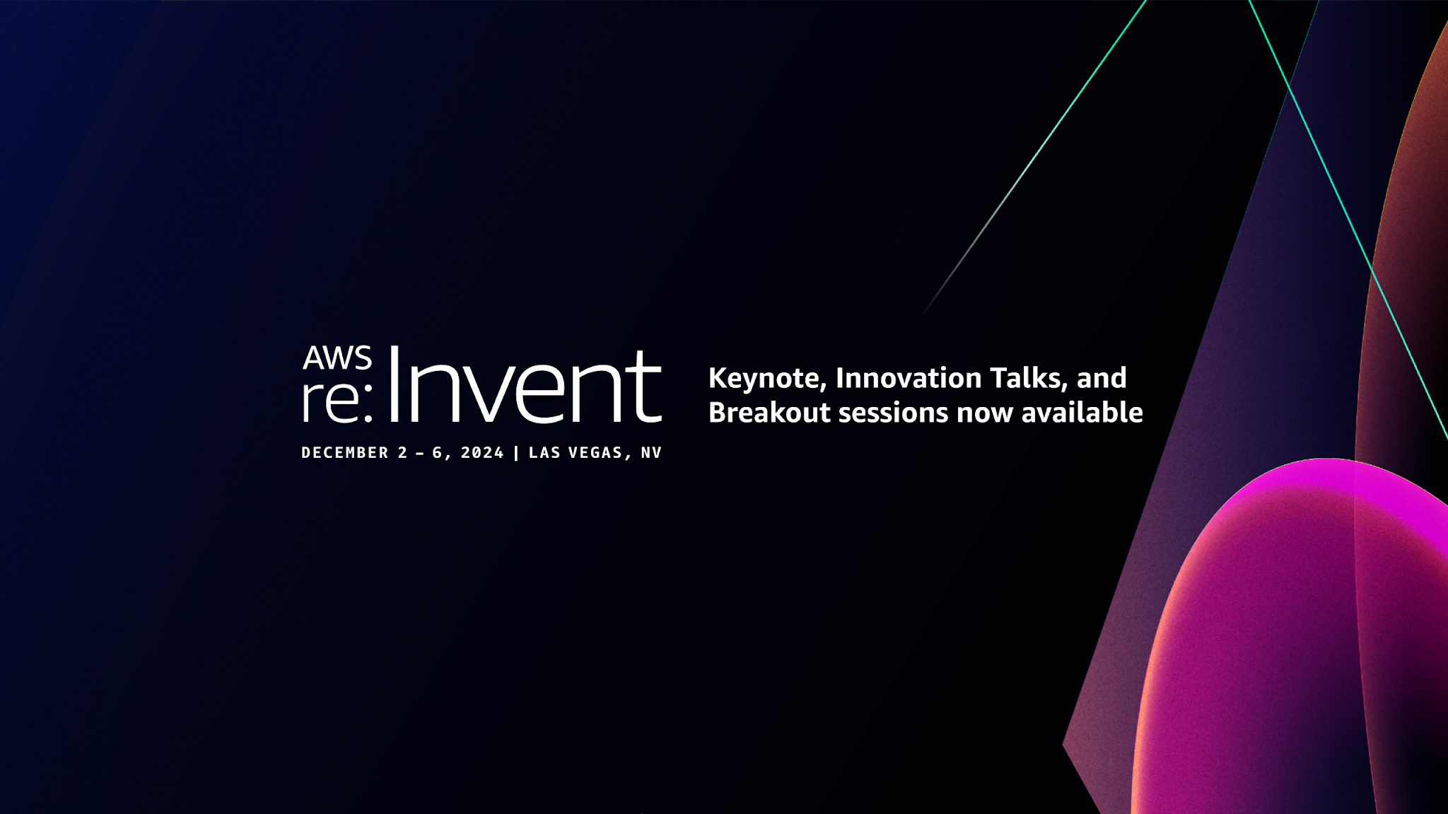 AWS Events YouTube banner