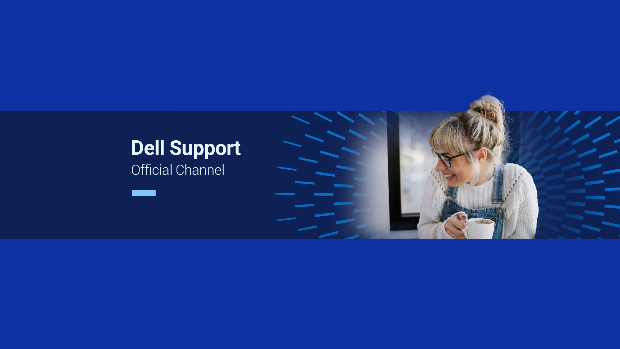 Dell Support YouTube banner