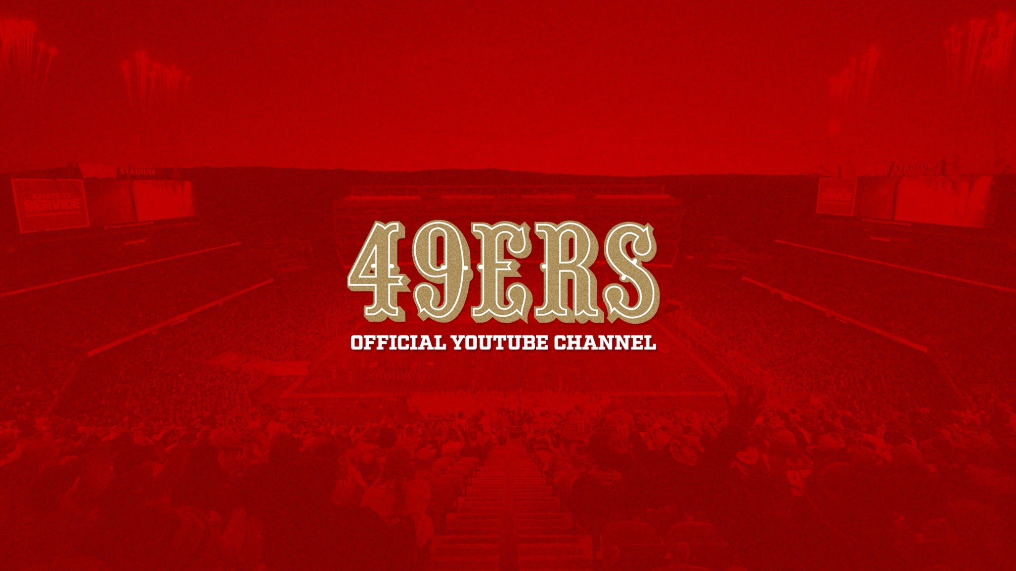 San Francisco 49ers YouTube banner