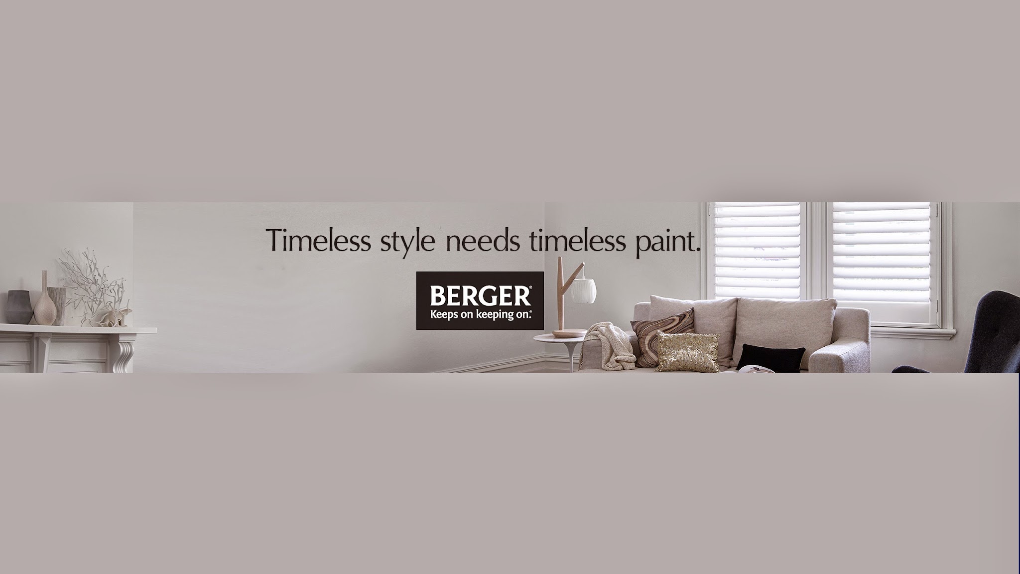 Berger Paints Australia YouTube banner