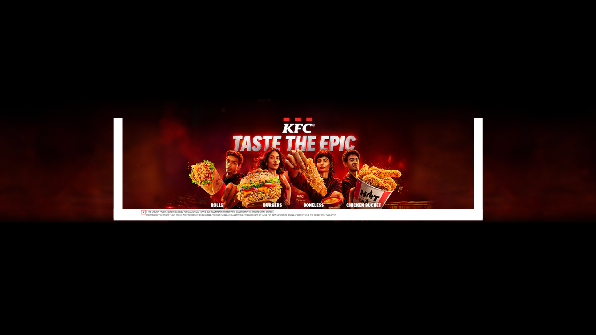 KFC India YouTube banner