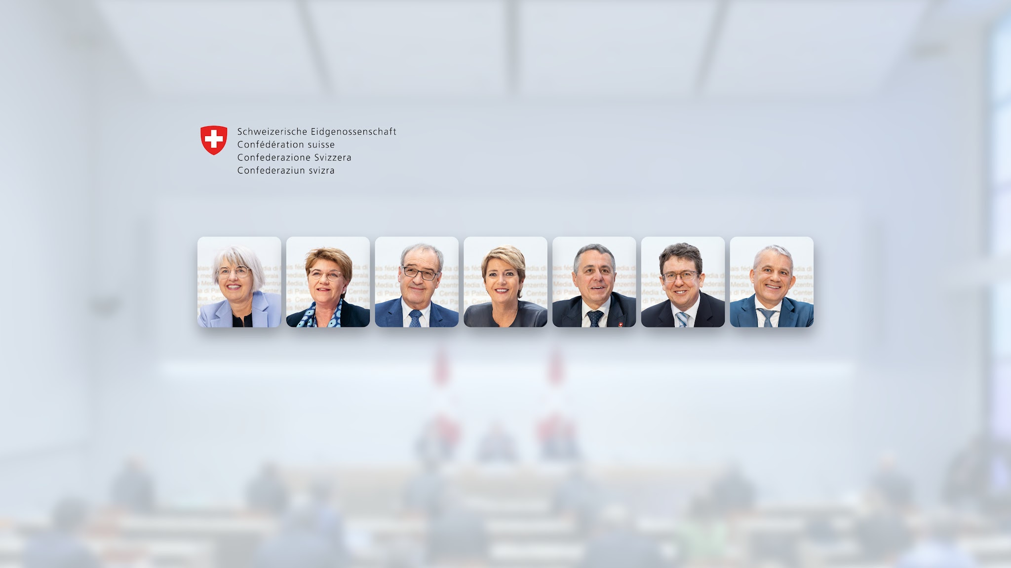 Der Schweizerische Bundesrat - Le Conseil fédéral suisse - Il Consiglio federale svizzero YouTube banner