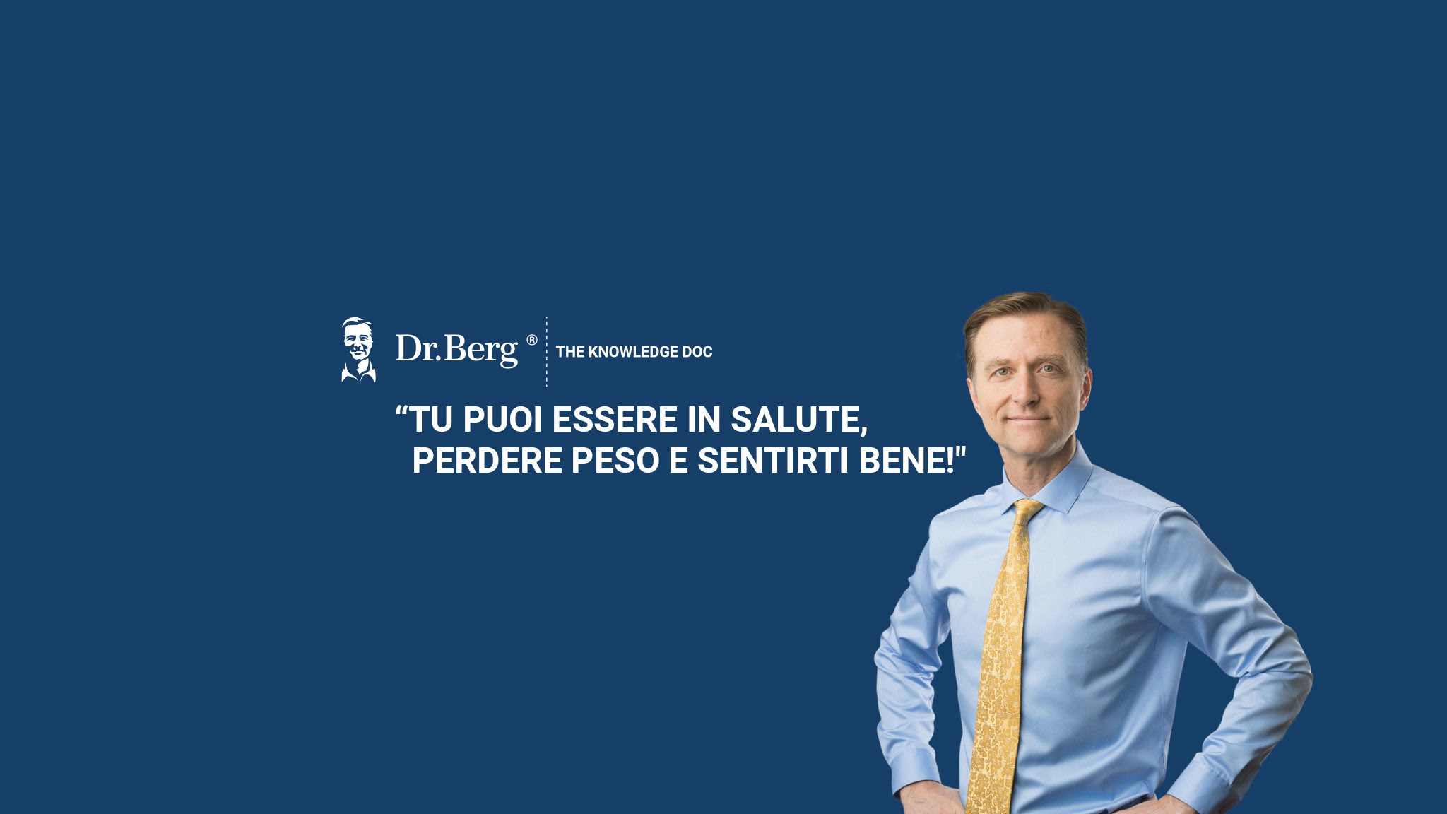 Dr. Berg Italia - canale ufficiale YouTube banner