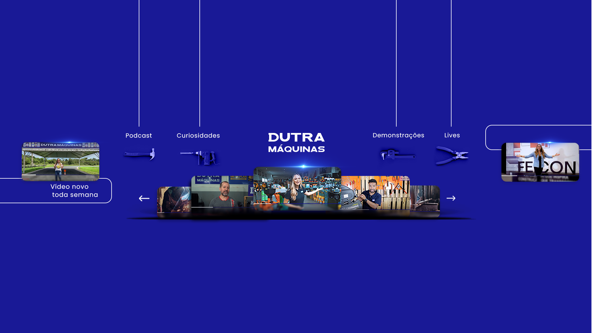 Dutra Máquinas YouTube banner