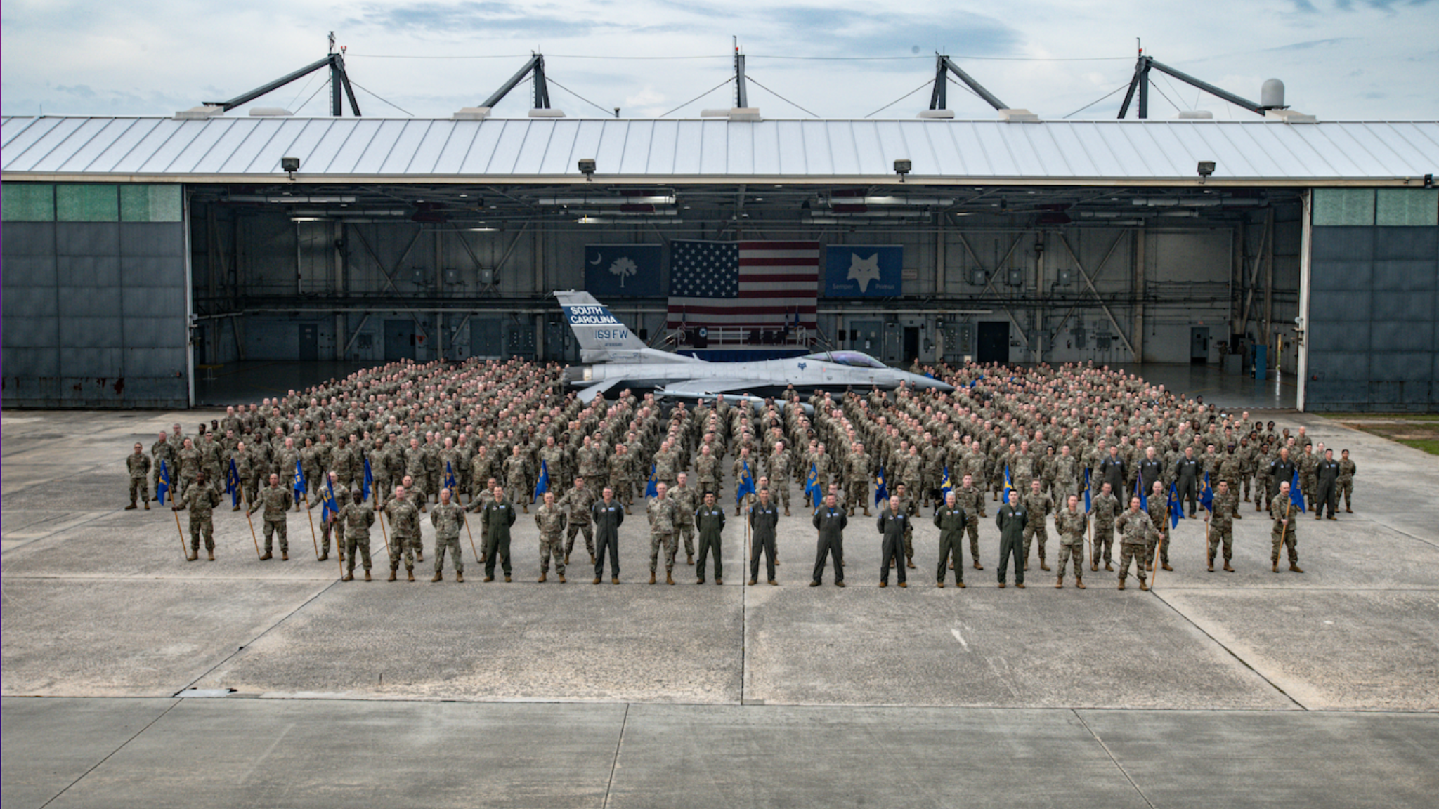 S.C. Air National Guard YouTube banner