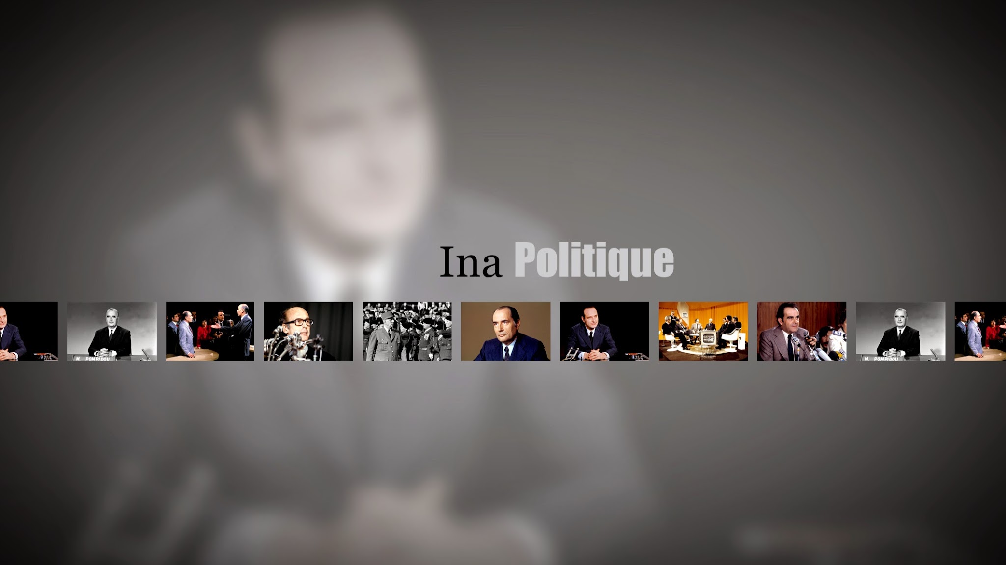 INA Politique YouTube banner