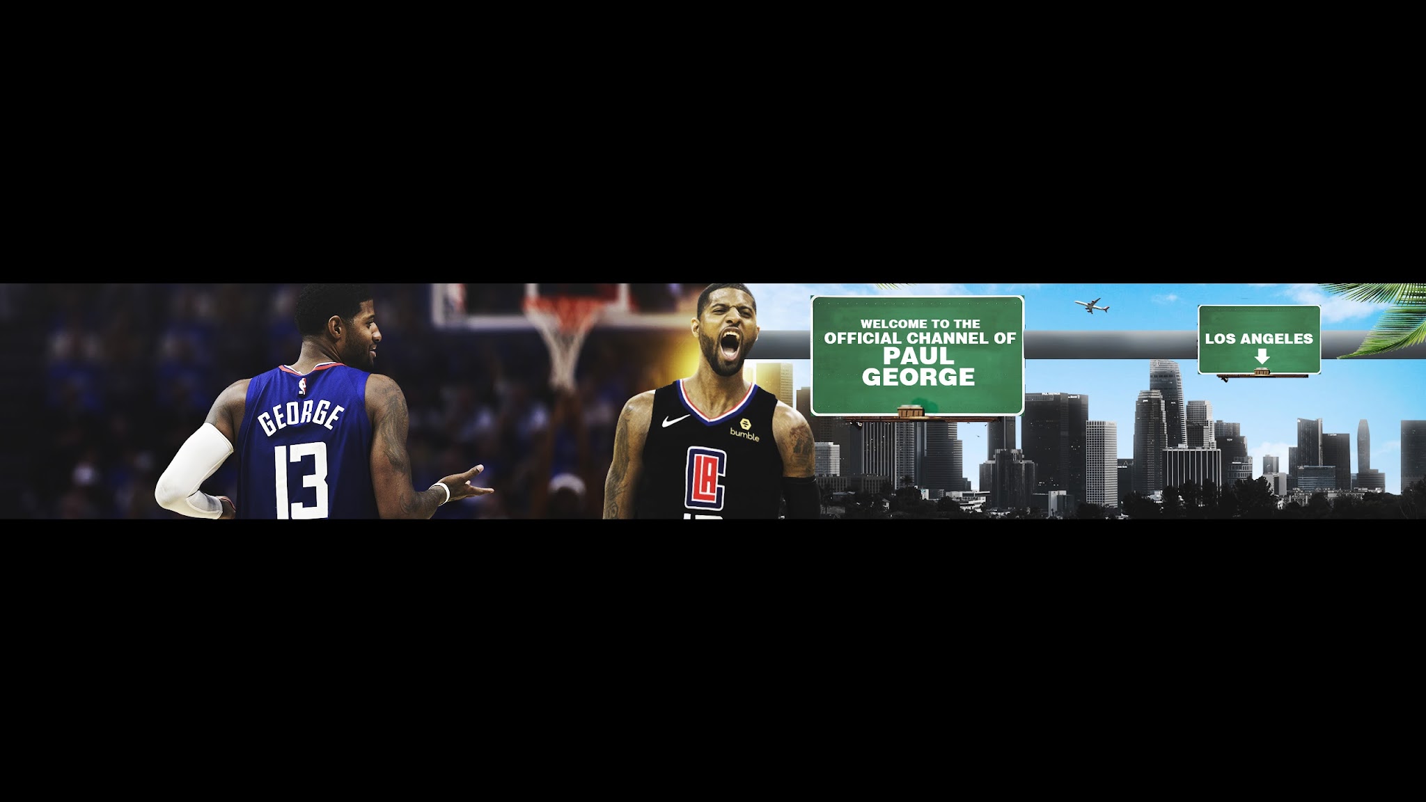 Paul George YouTube banner