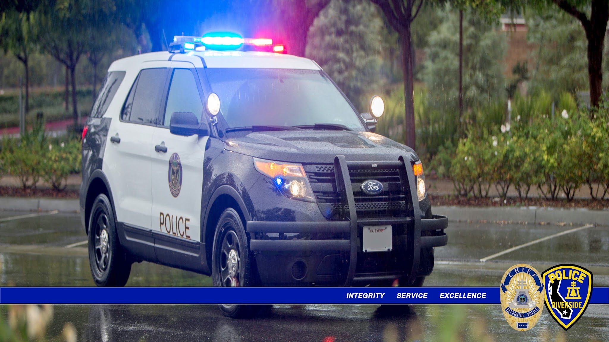 Riverside Police Department YouTube banner