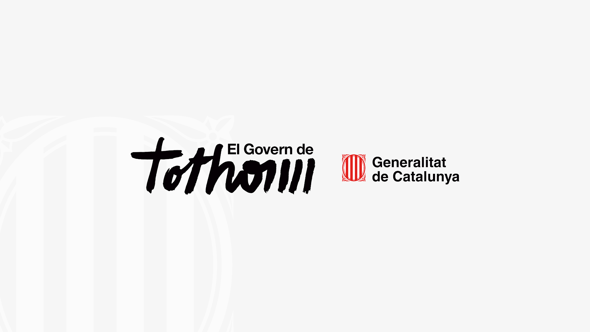 Generalitat de Catalunya YouTube banner