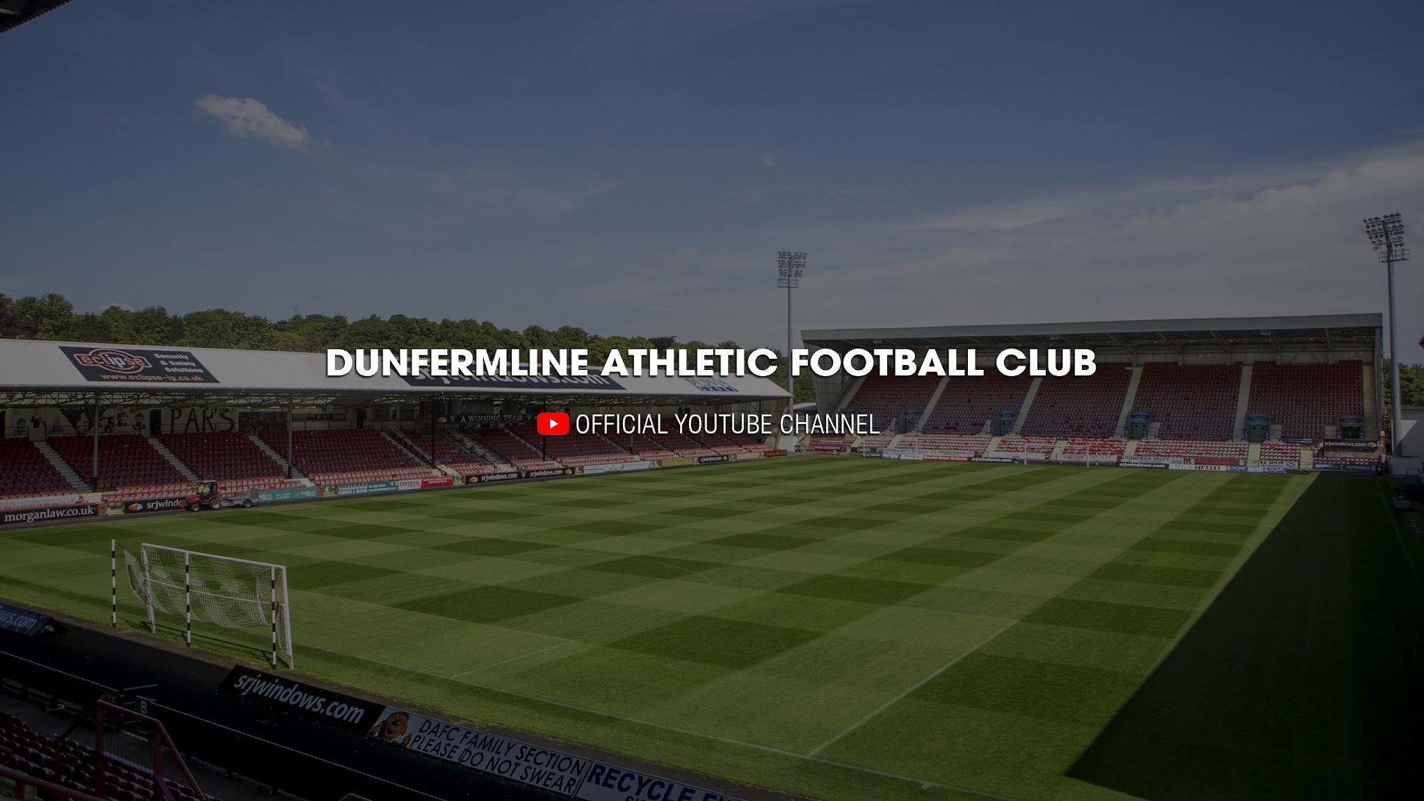 Dunfermline Athletic FC YouTube banner