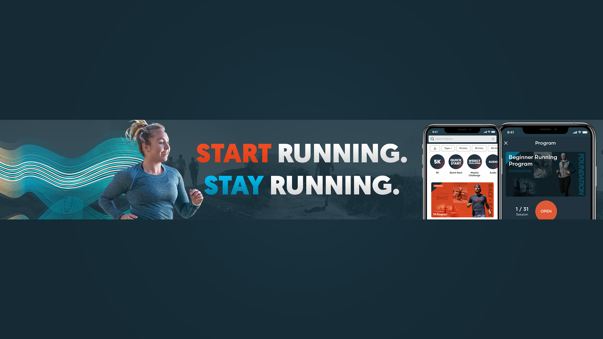 The Run Experience YouTube banner