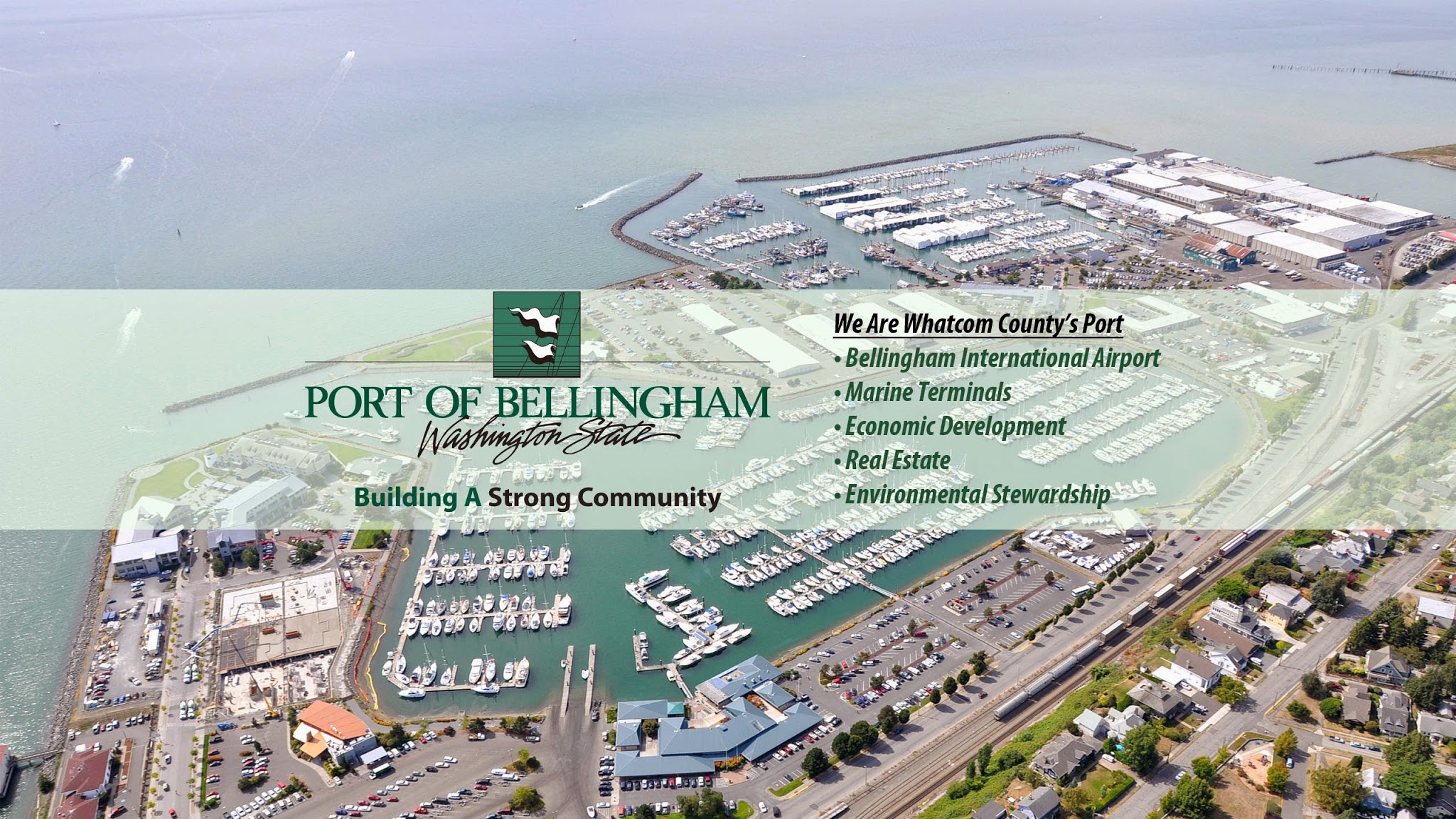 Port of Bellingham YouTube banner