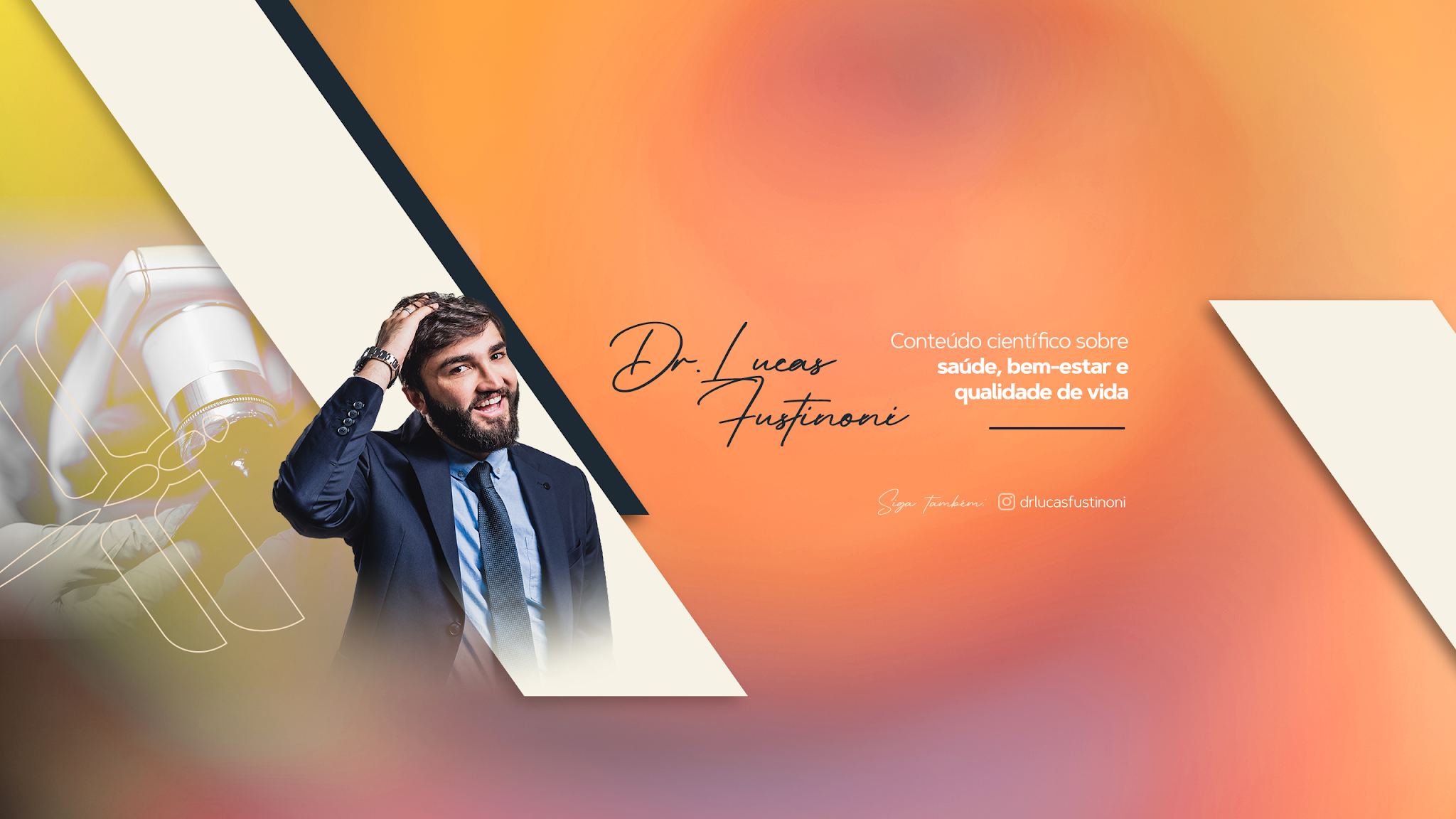 Dr Lucas Fustinoni YouTube banner