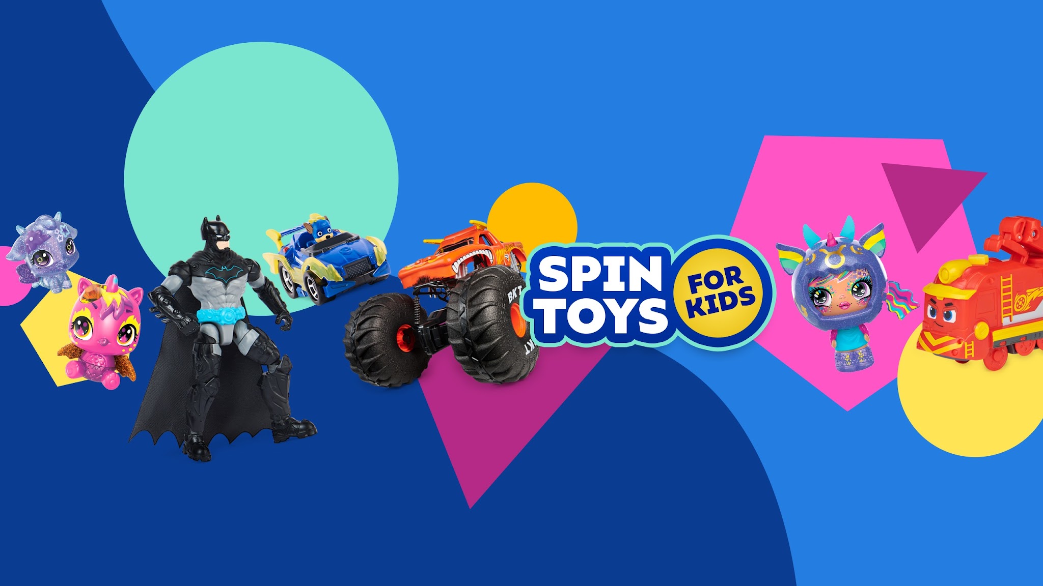 Spin Toys for Kids YouTube banner