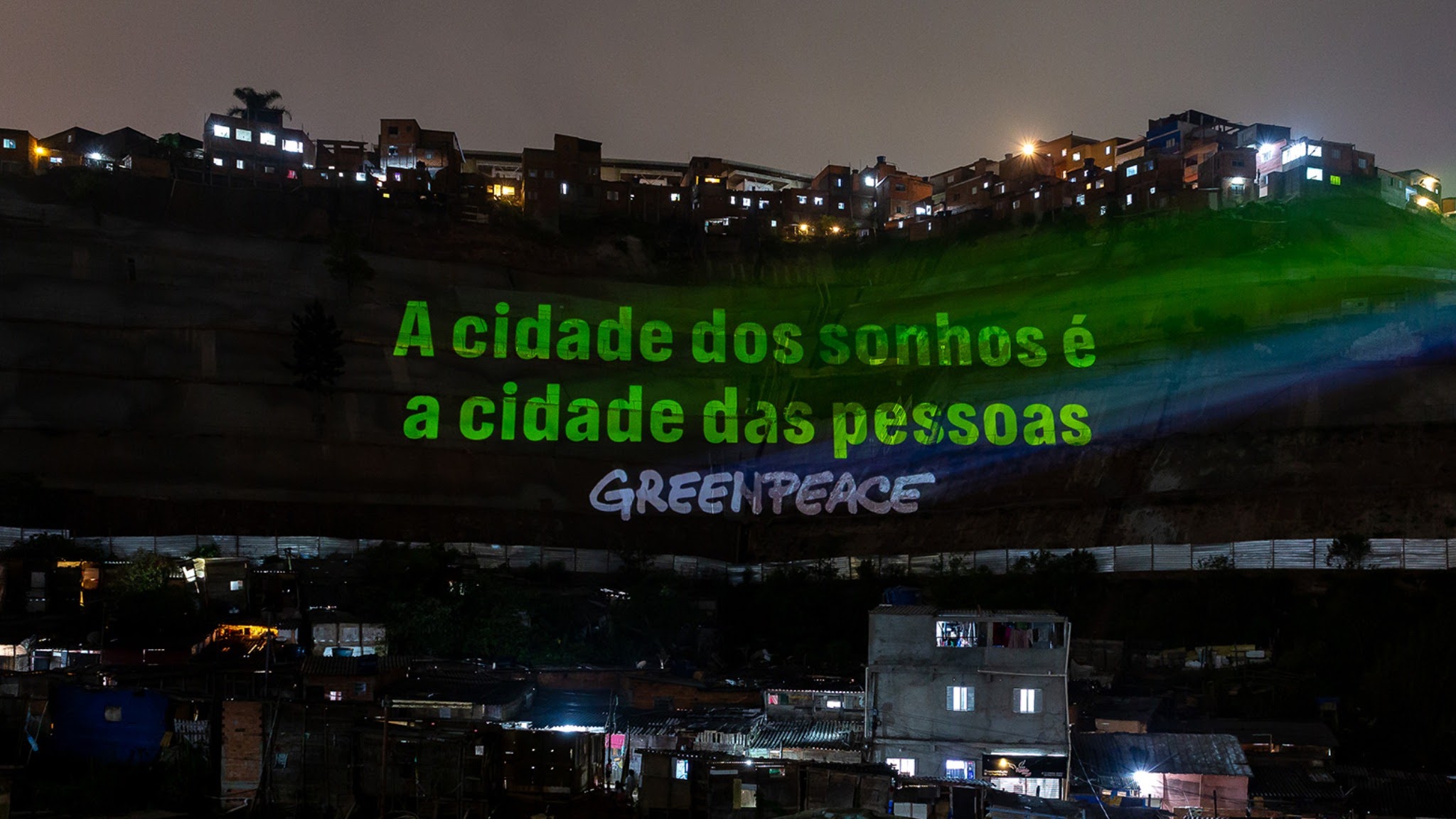 Greenpeace Brasil YouTube banner