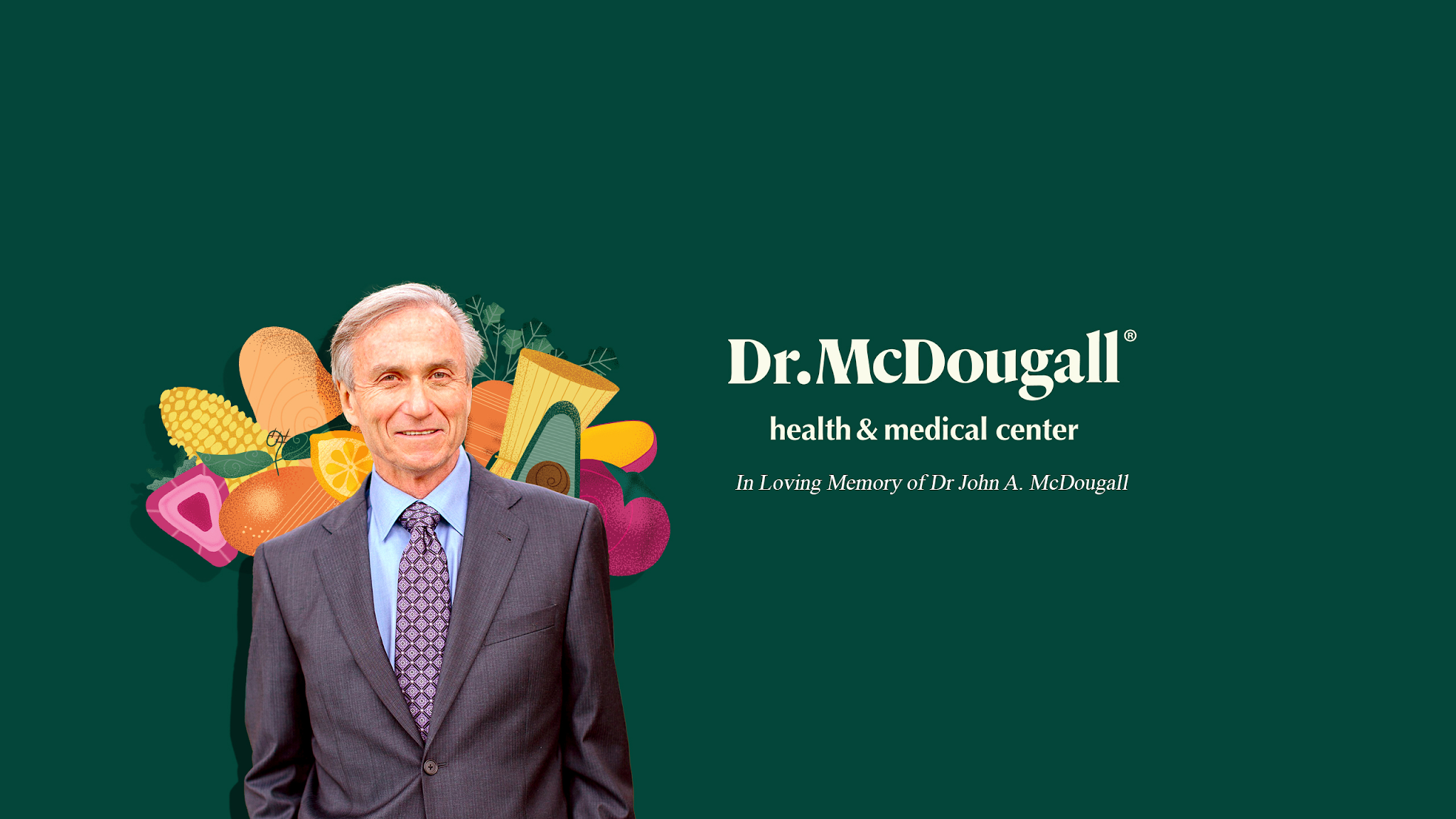 Dr. McDougall Health & Medical Center YouTube banner