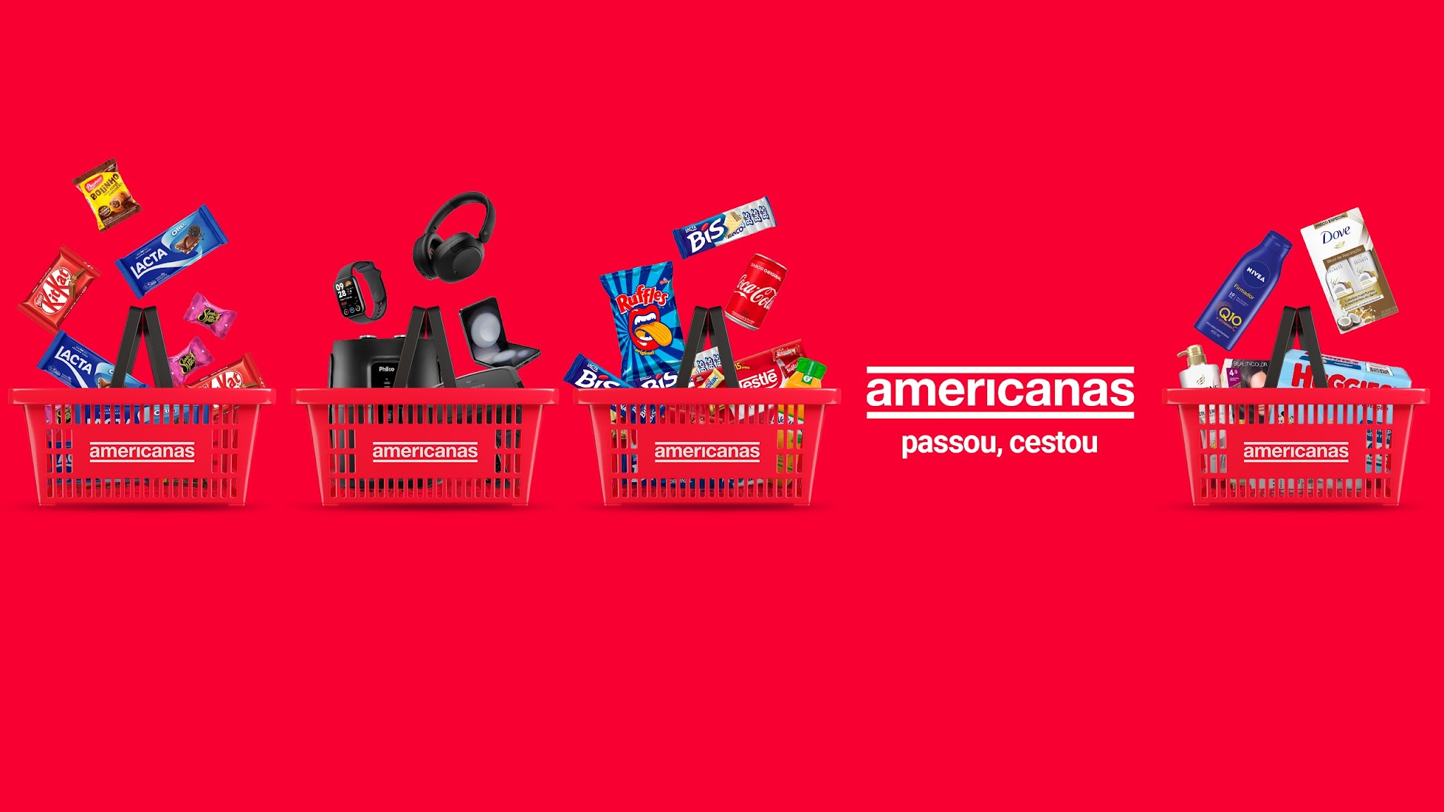 Americanas YouTube banner