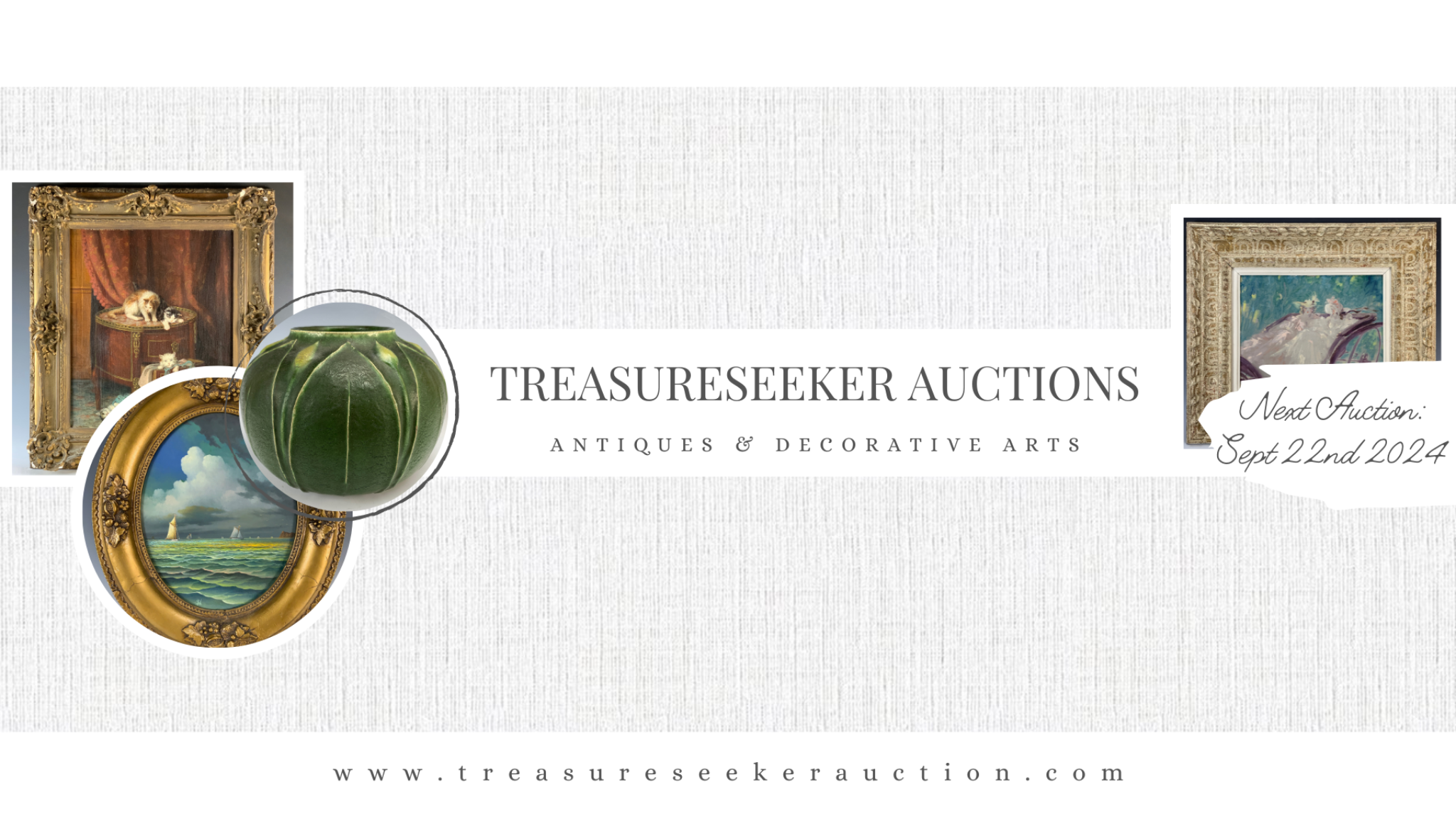 Treasureseeker Auction YouTube banner