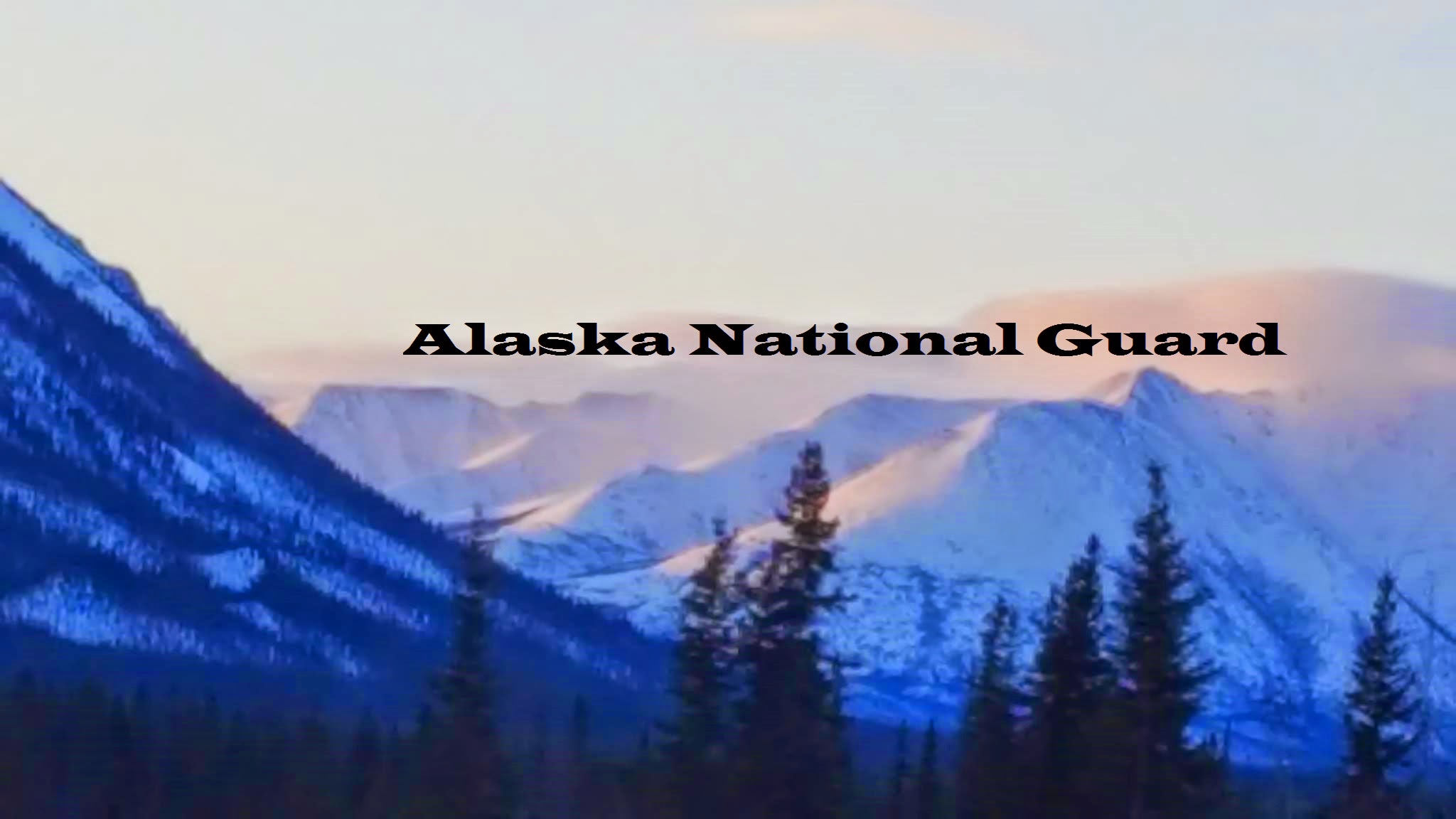 Alaska National Guard YouTube banner