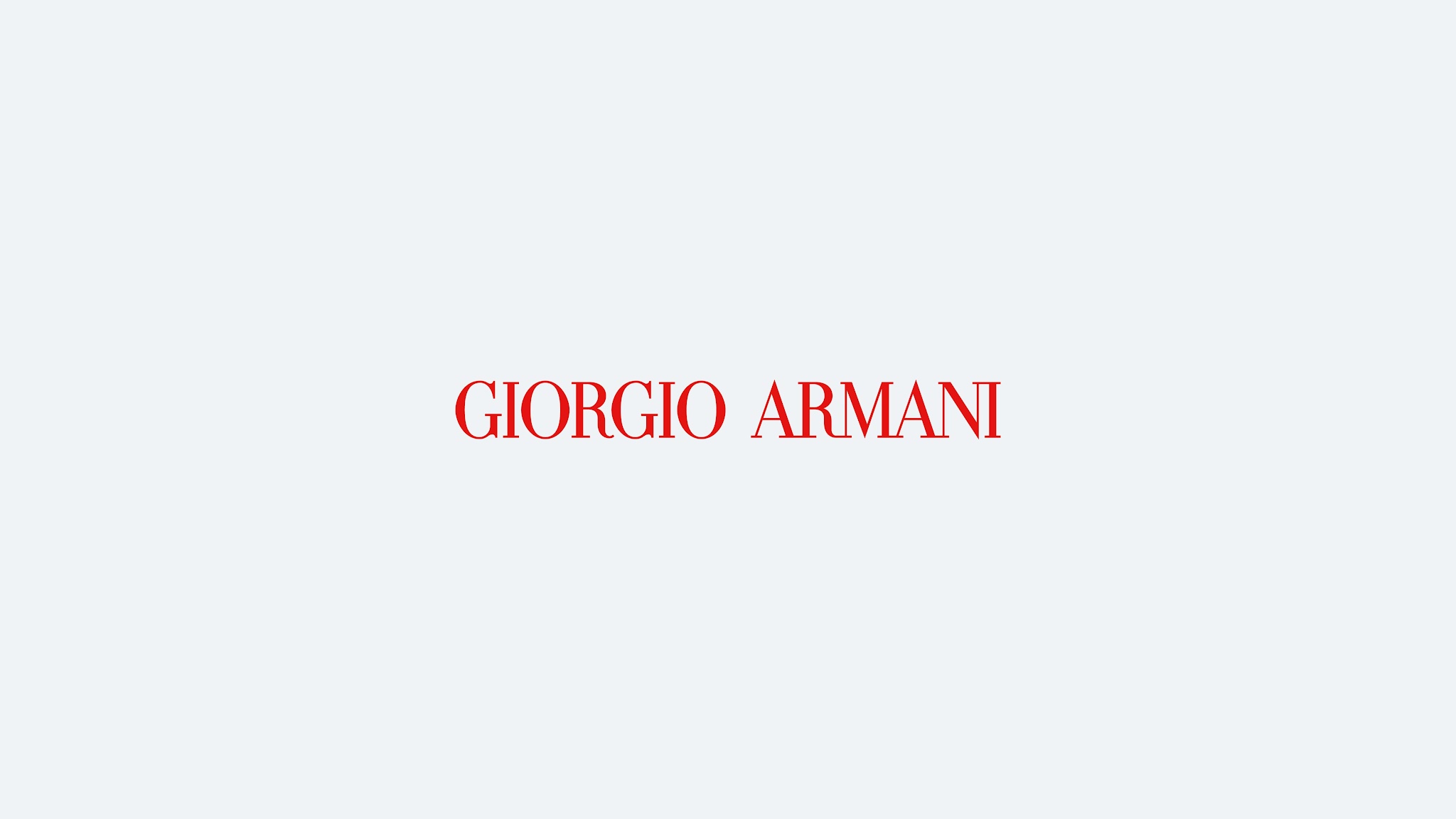 Armani YouTube banner