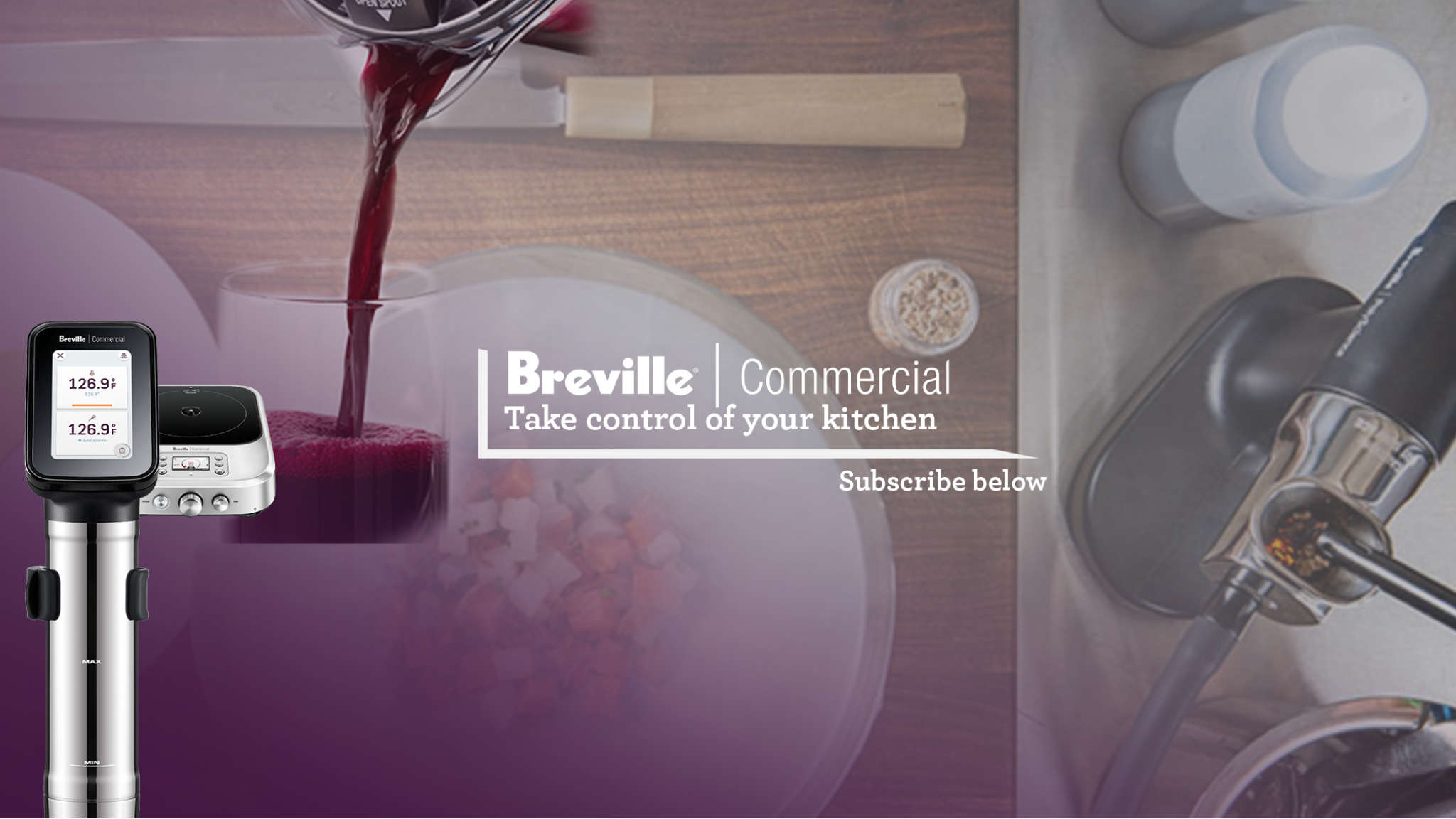 Breville | Commercial YouTube banner