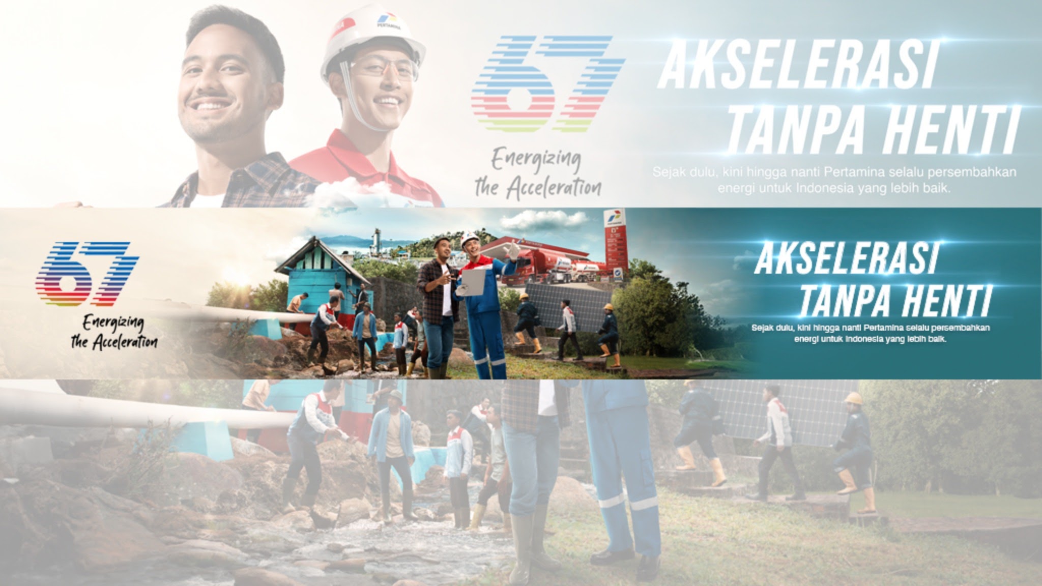 Pertamina YouTube banner