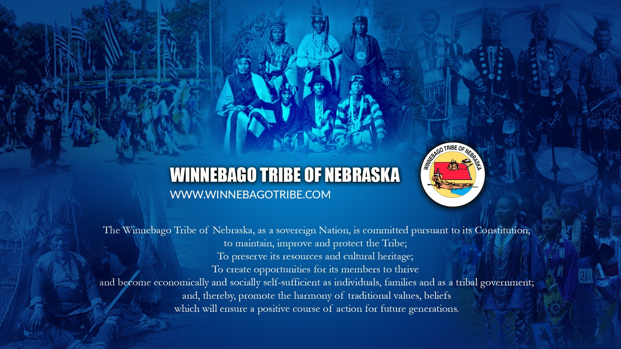 Winnebago Tribe of Nebraska YouTube banner