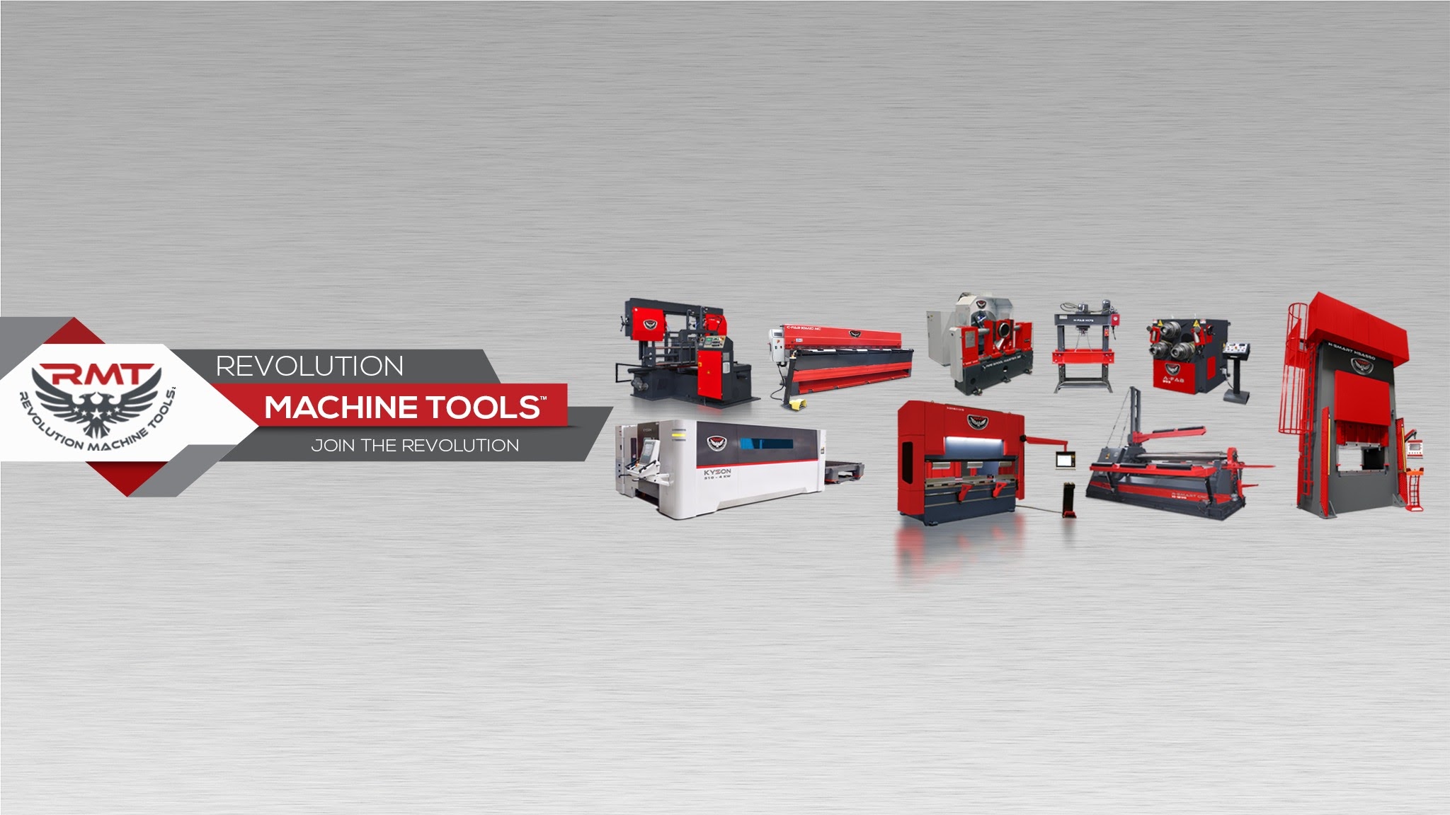 RMT - Revolution Machine Tools YouTube banner