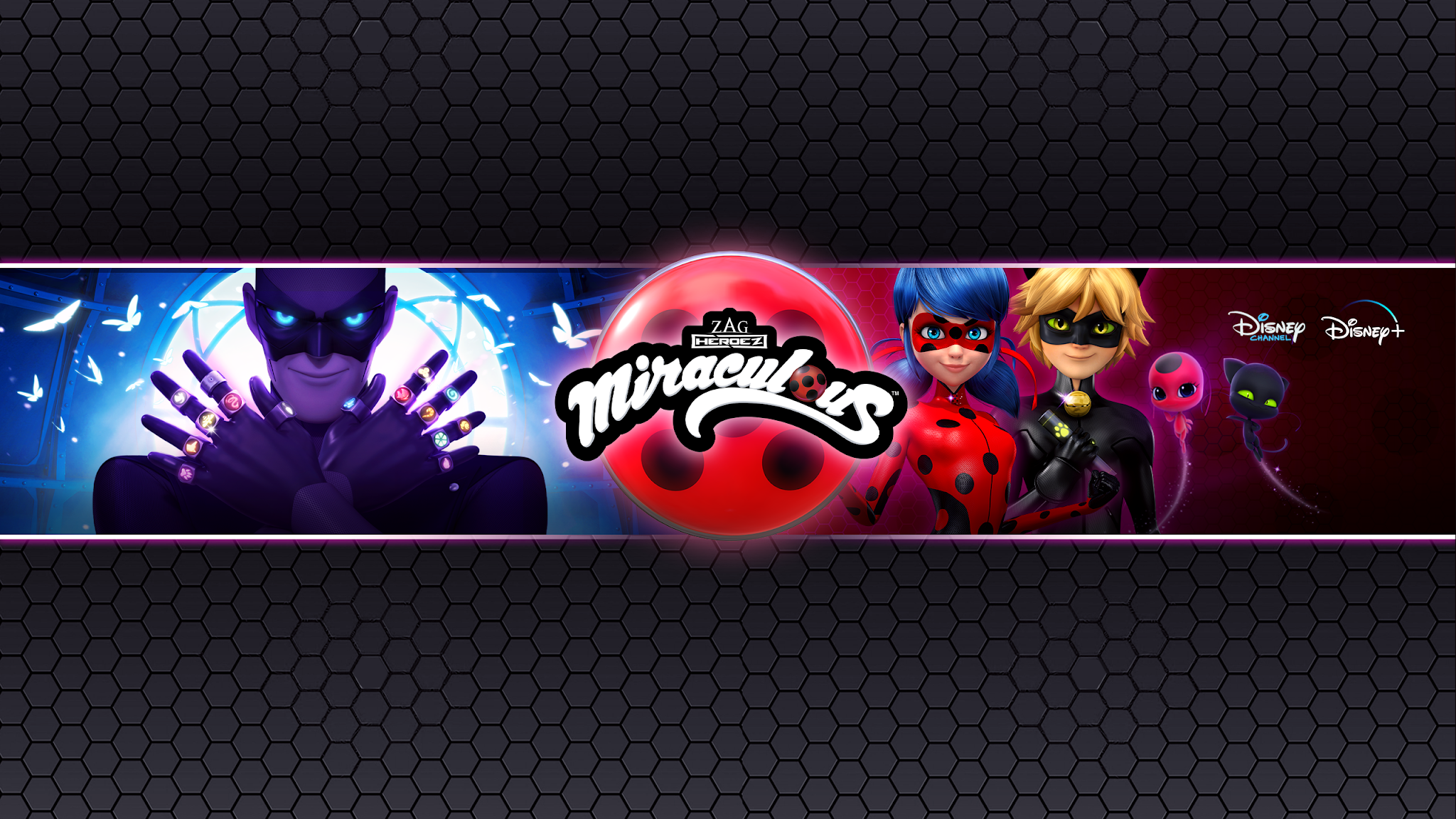 MIRACULOUS - Las Aventuras de Ladybug YouTube banner