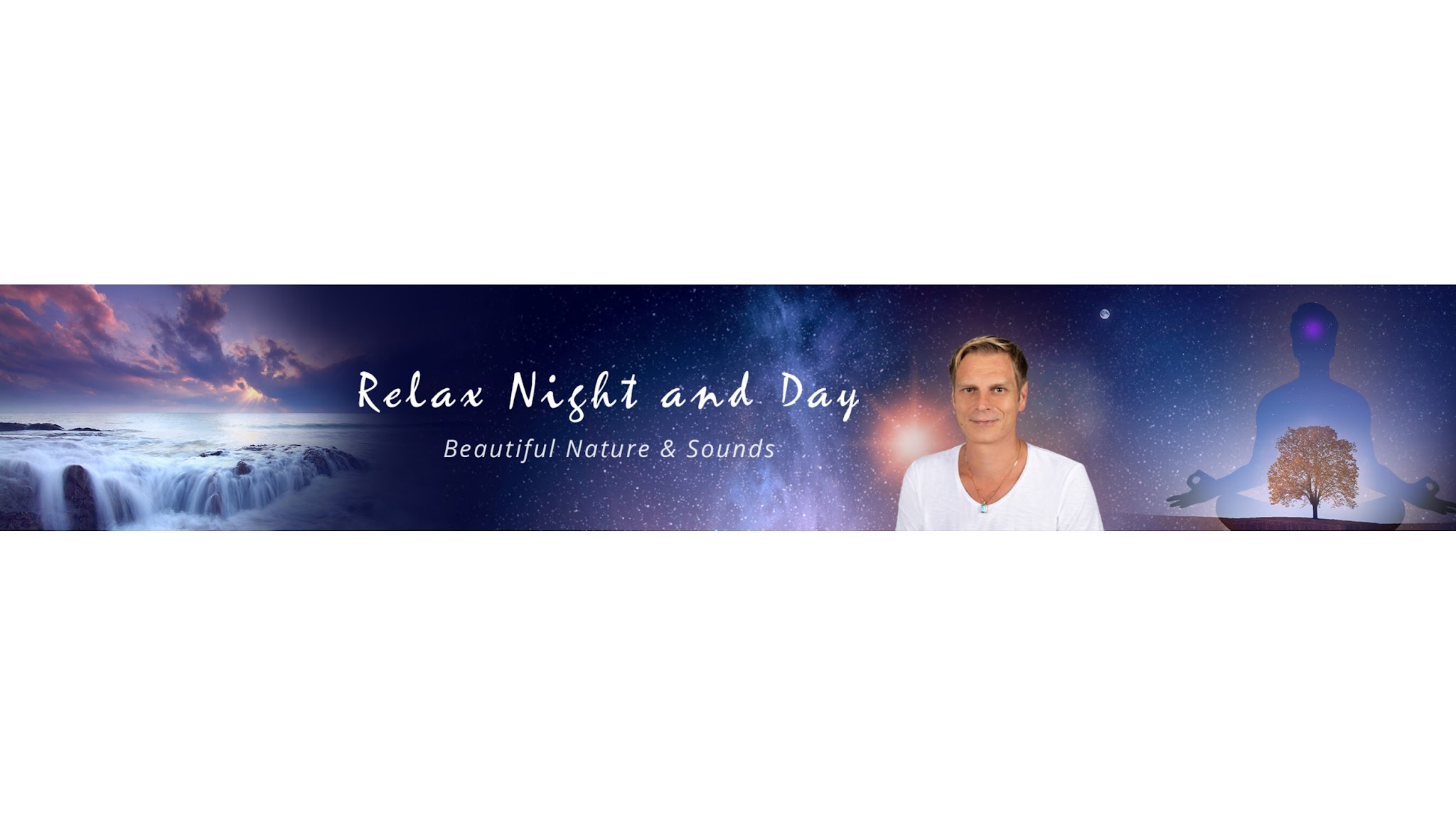 Relax Night and Day - Beautiful Nature & Sounds YouTube banner