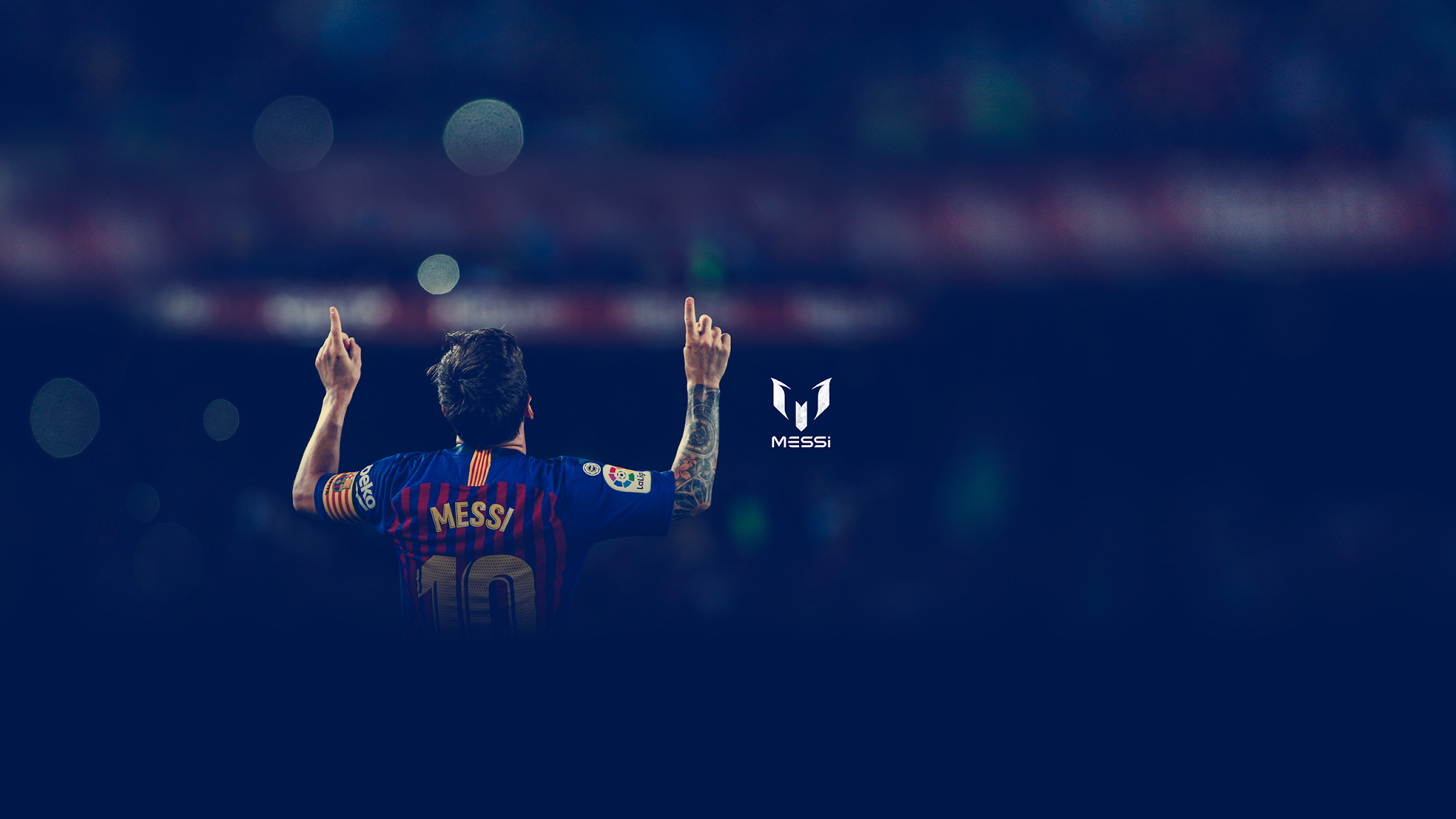 Leo Messi YouTube banner