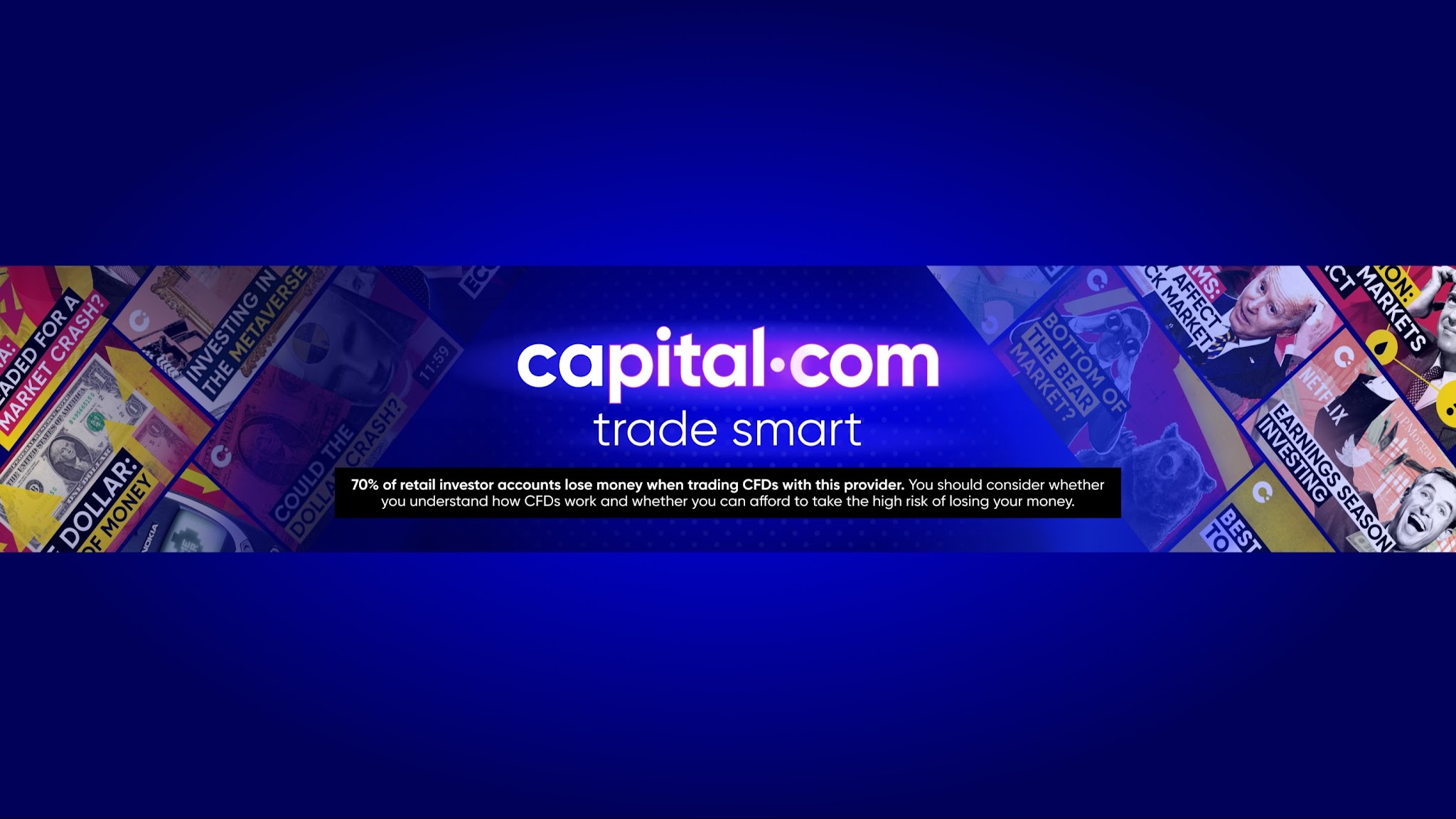 Capital.com YouTube banner