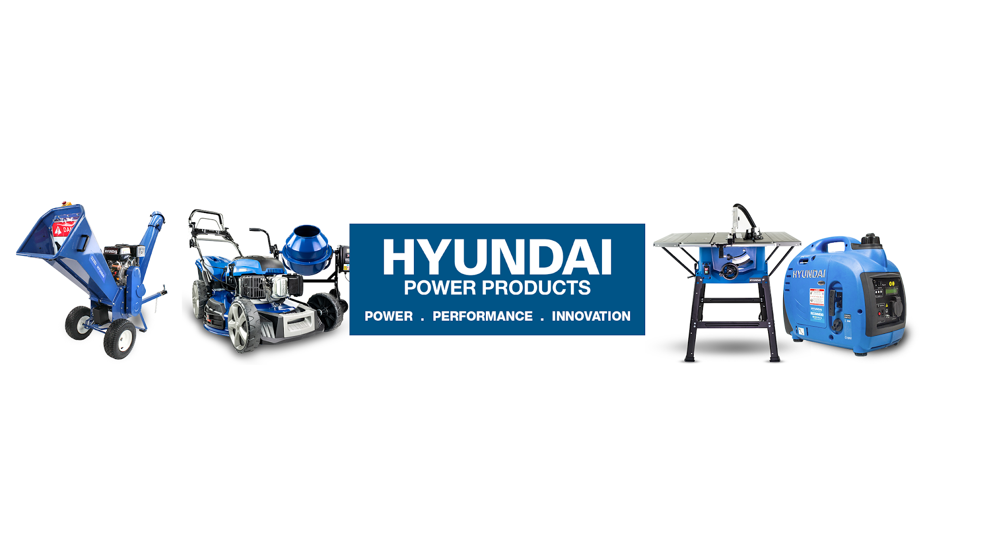 Hyundai Power Products UK YouTube banner