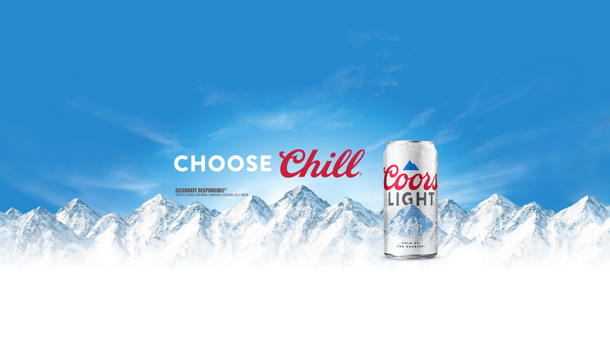 Coors Light YouTube banner