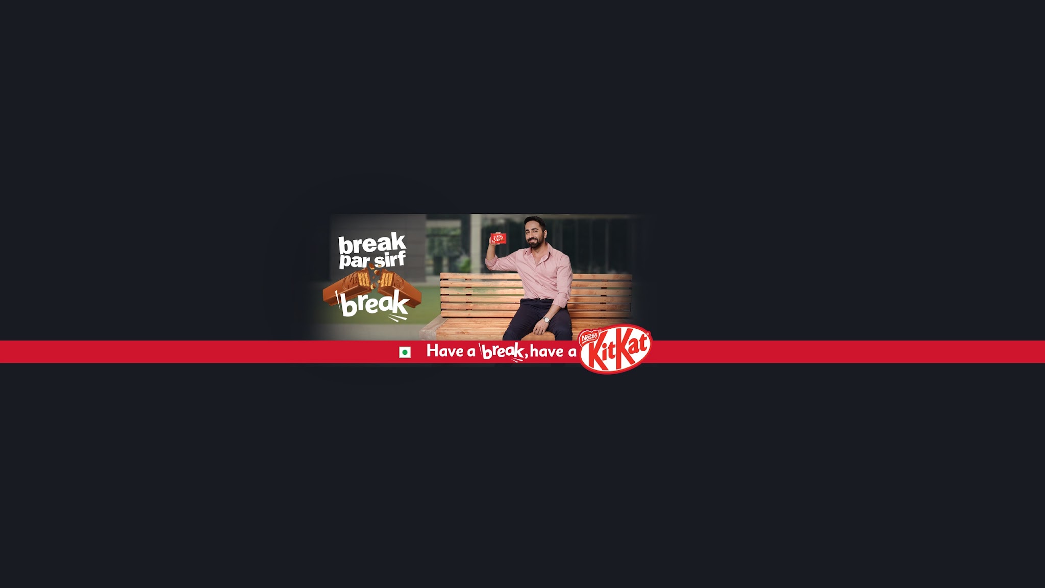 KIT KAT YouTube banner