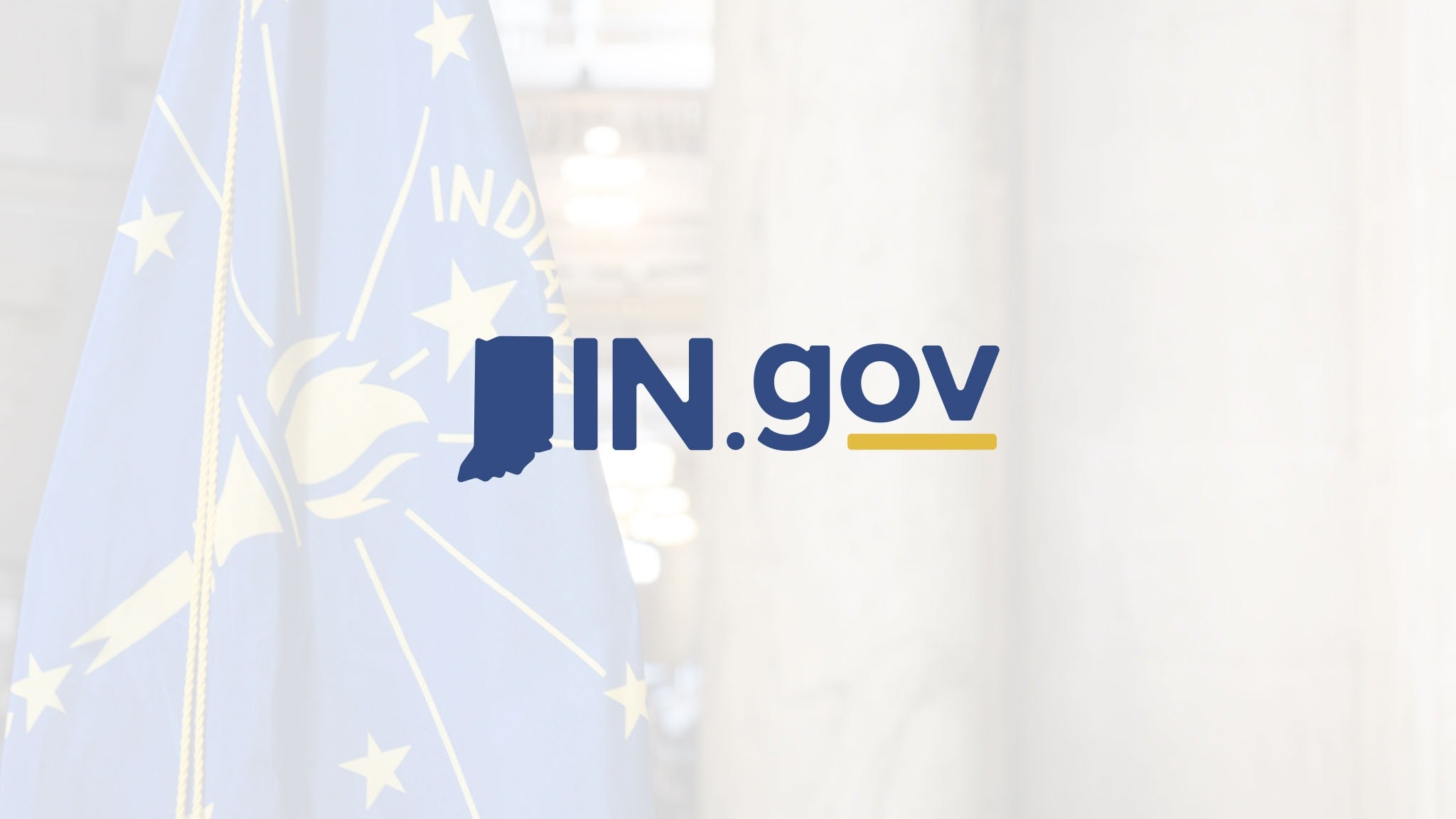 IndianaGovernment YouTube banner