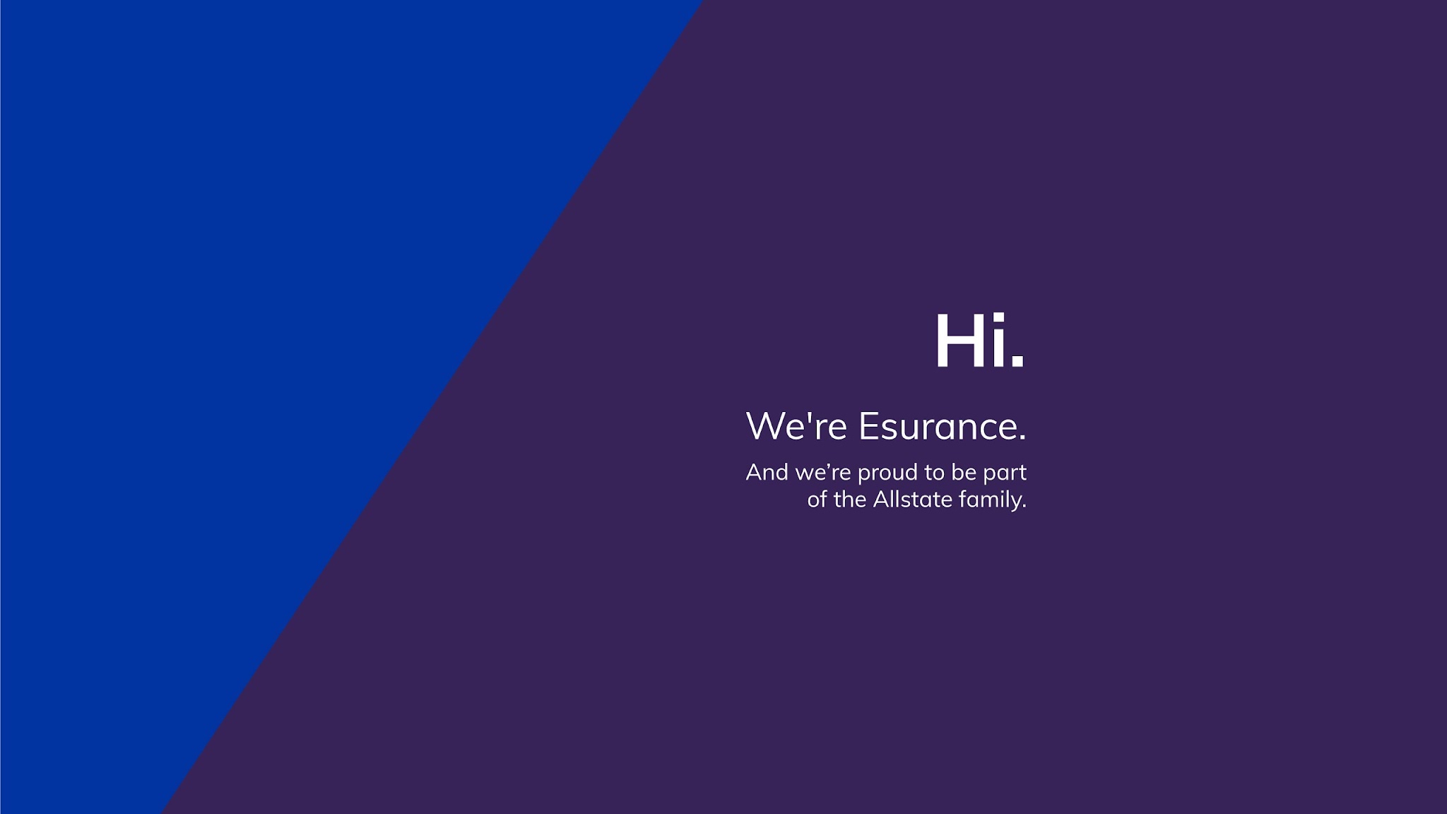 Esurance YouTube banner