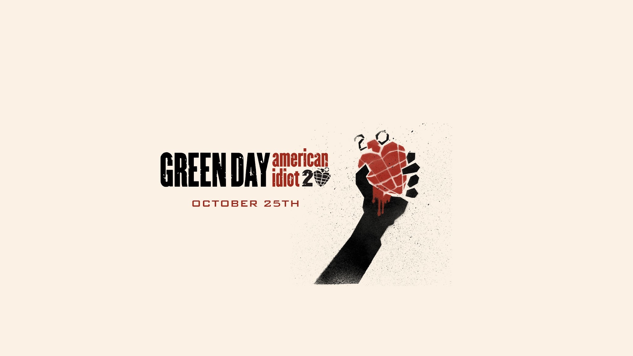 Green Day YouTube banner