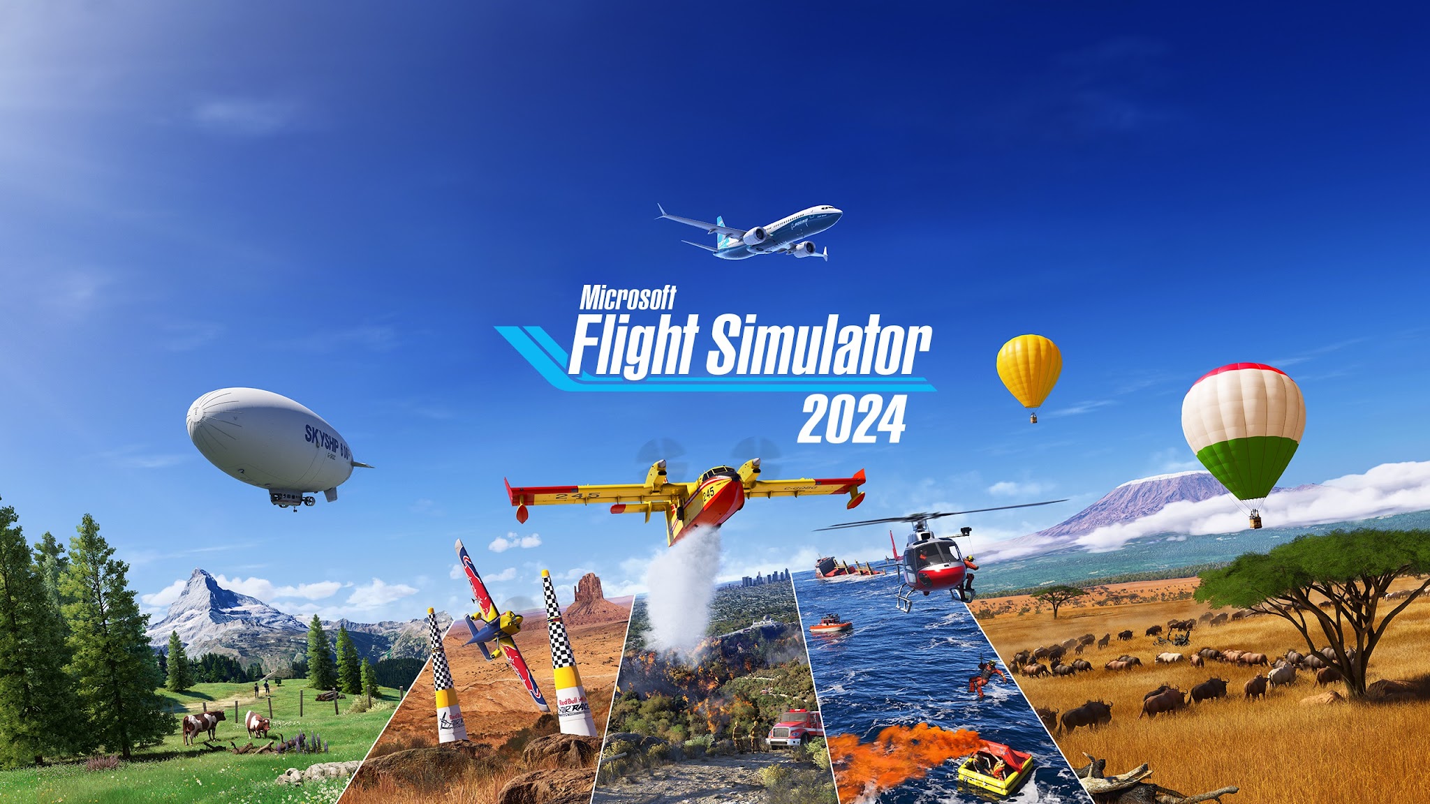 Microsoft Flight Simulator YouTube banner