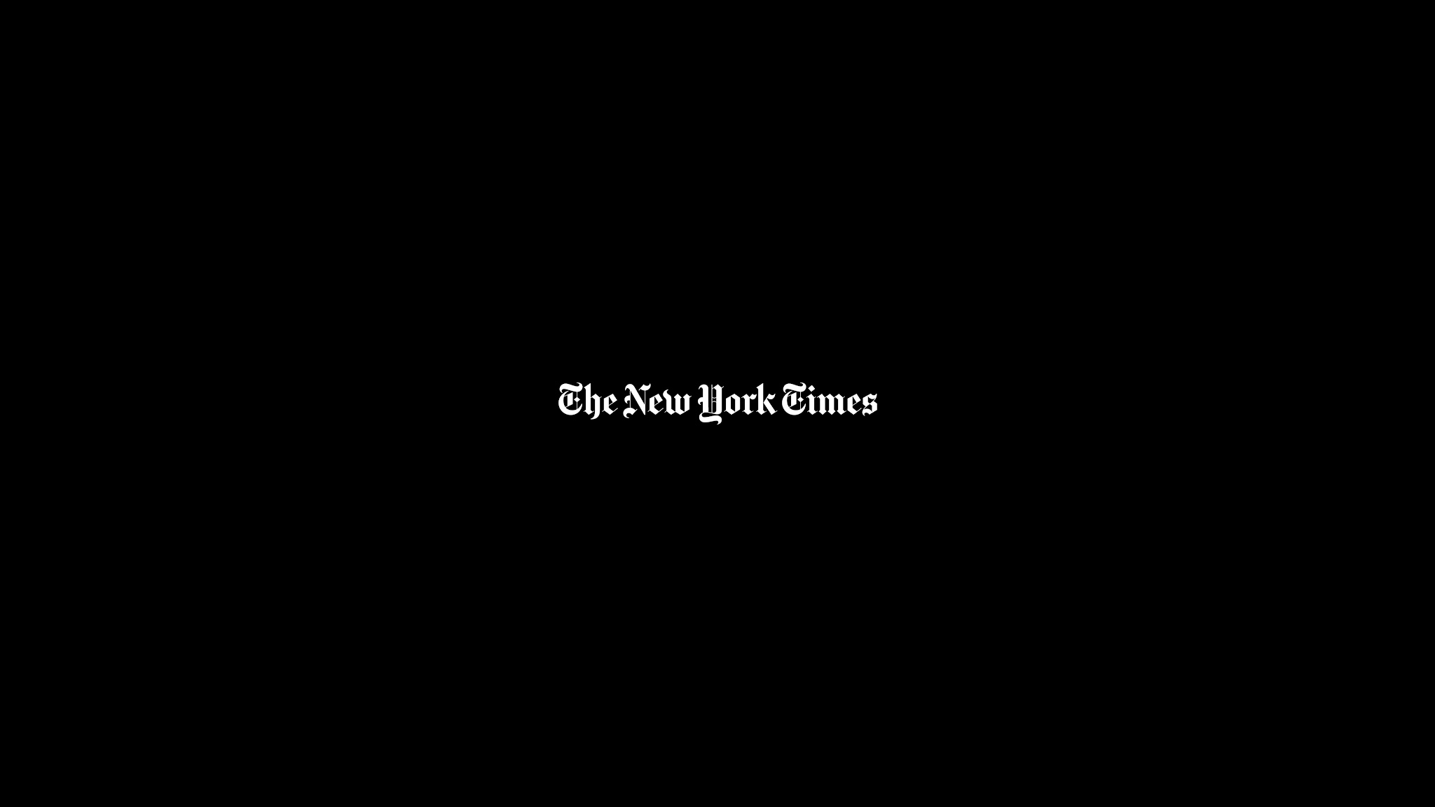 The New York Times YouTube banner