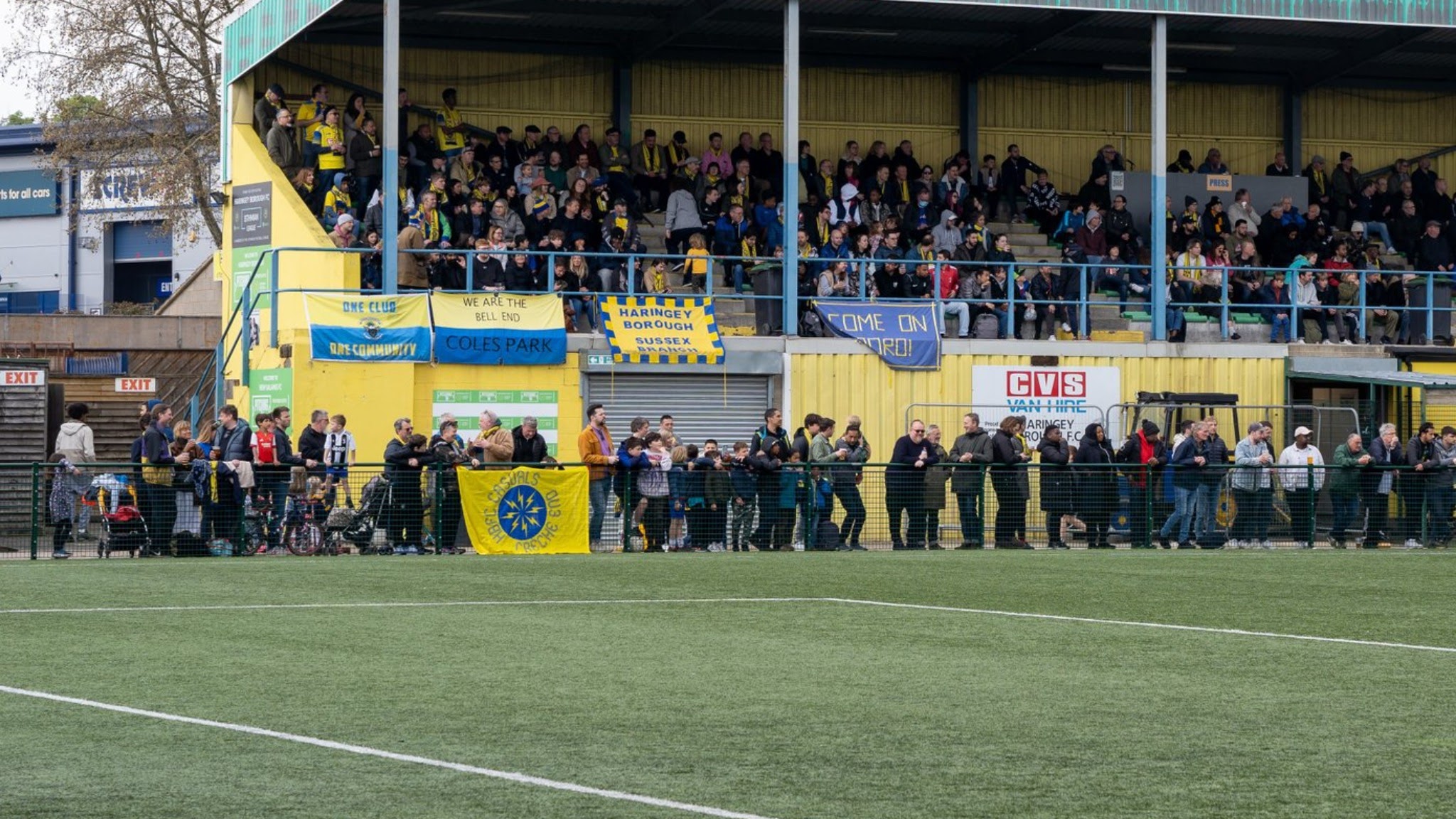 Haringey Borough FC YouTube banner