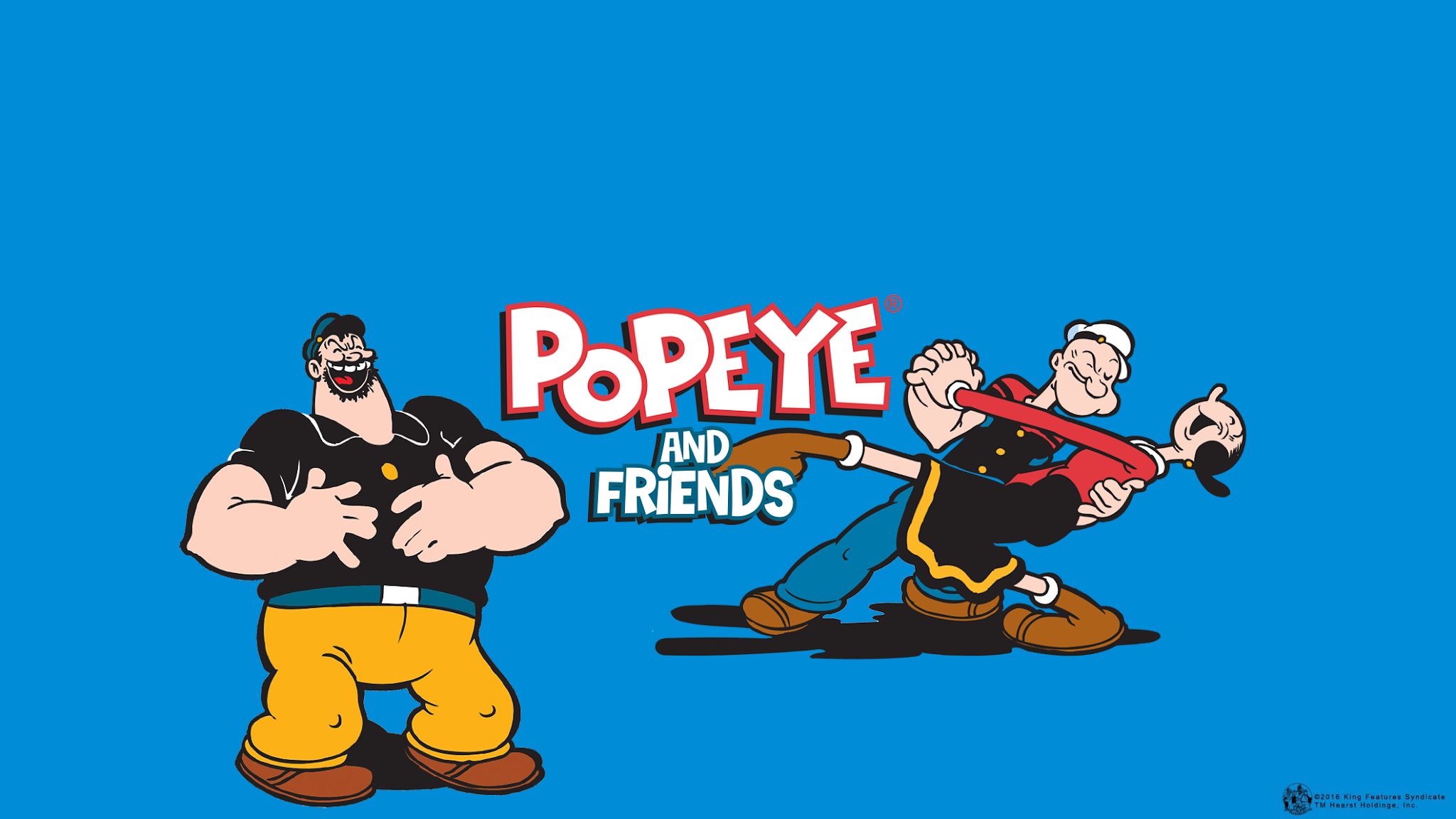 Popeye And Friends Official YouTube banner