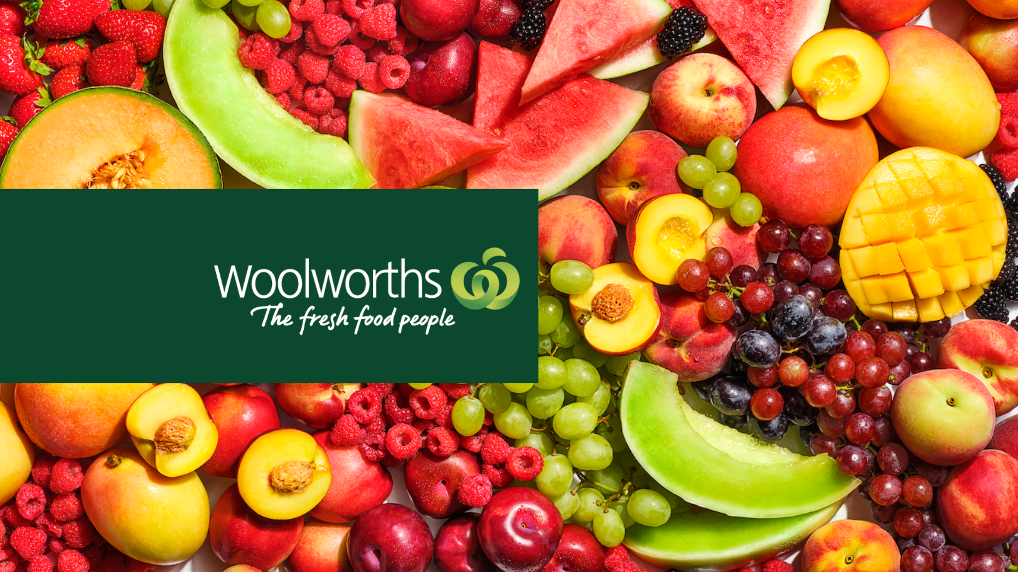 Woolworths YouTube banner