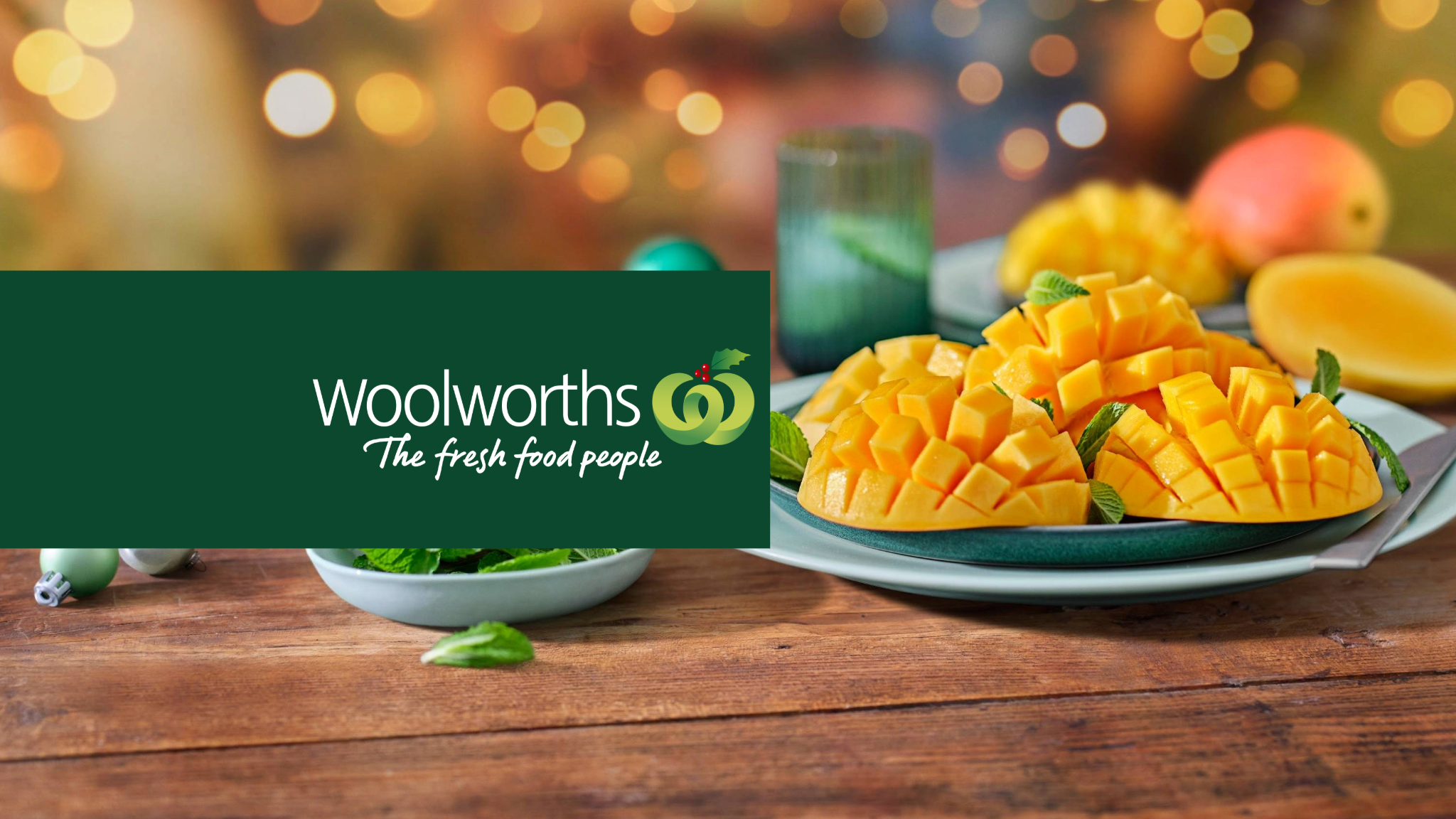 Woolworths YouTube banner