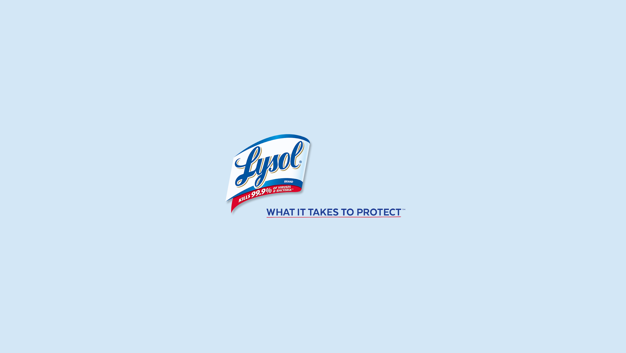 Lysol YouTube banner