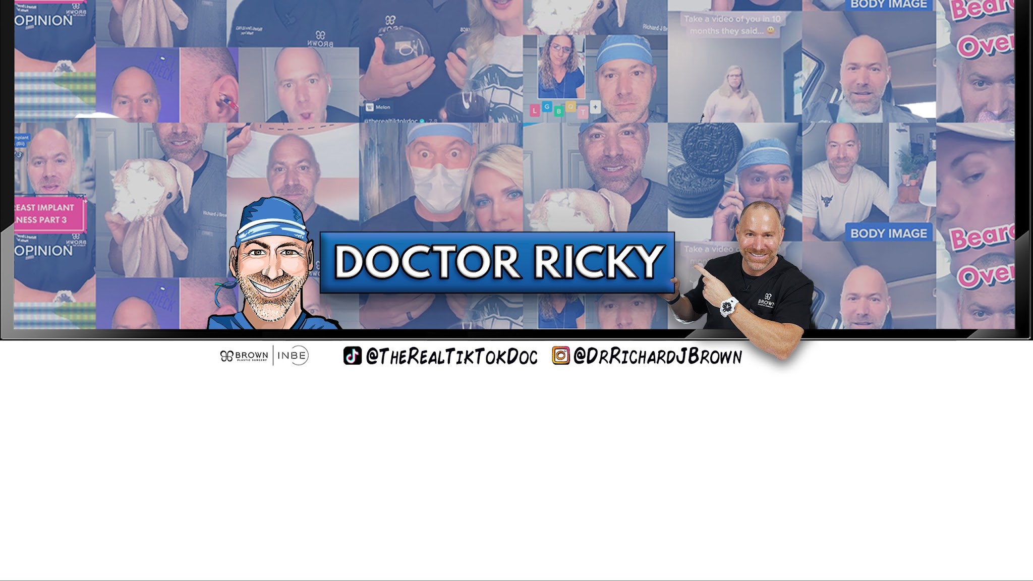 Doctor Ricky YouTube banner