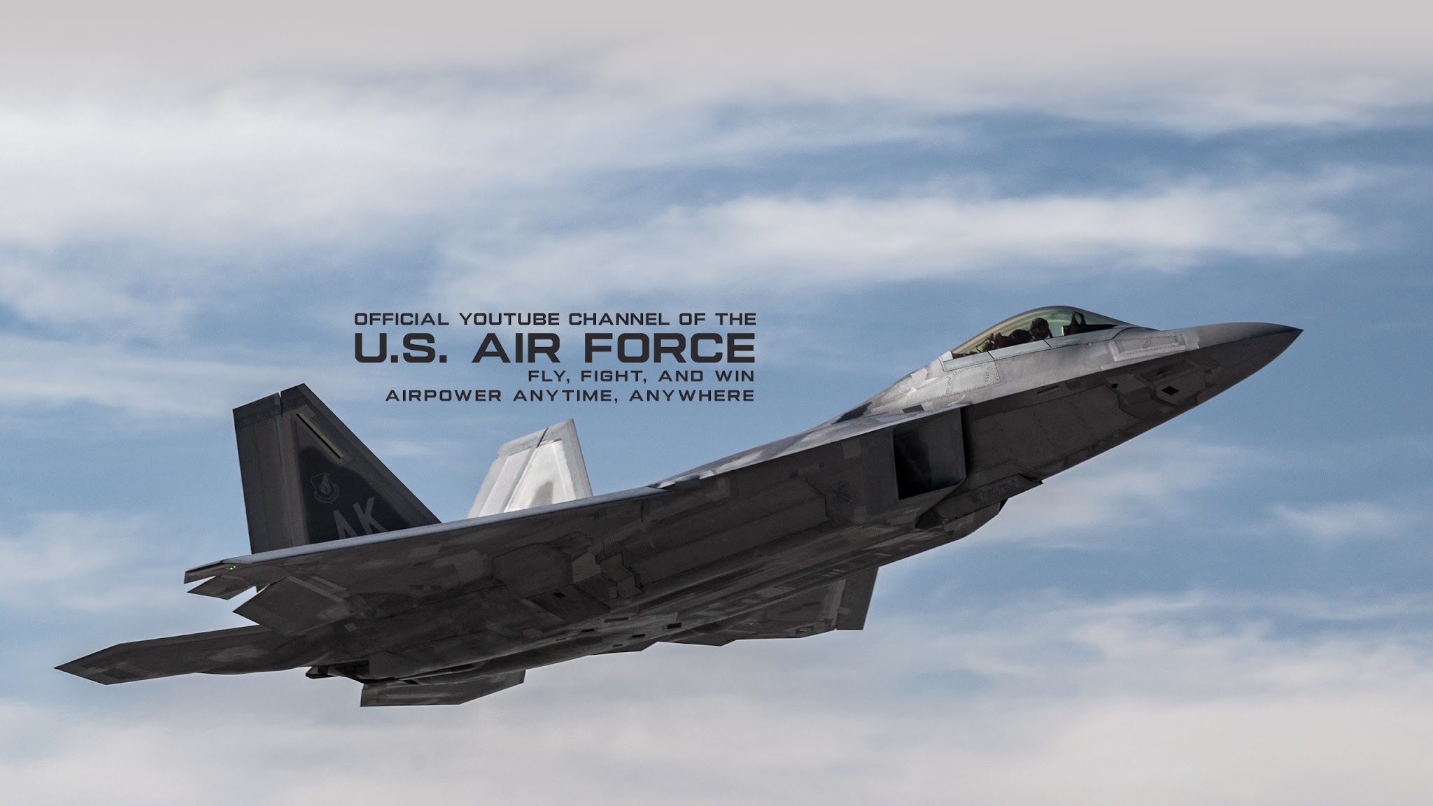 United States Air Force YouTube banner