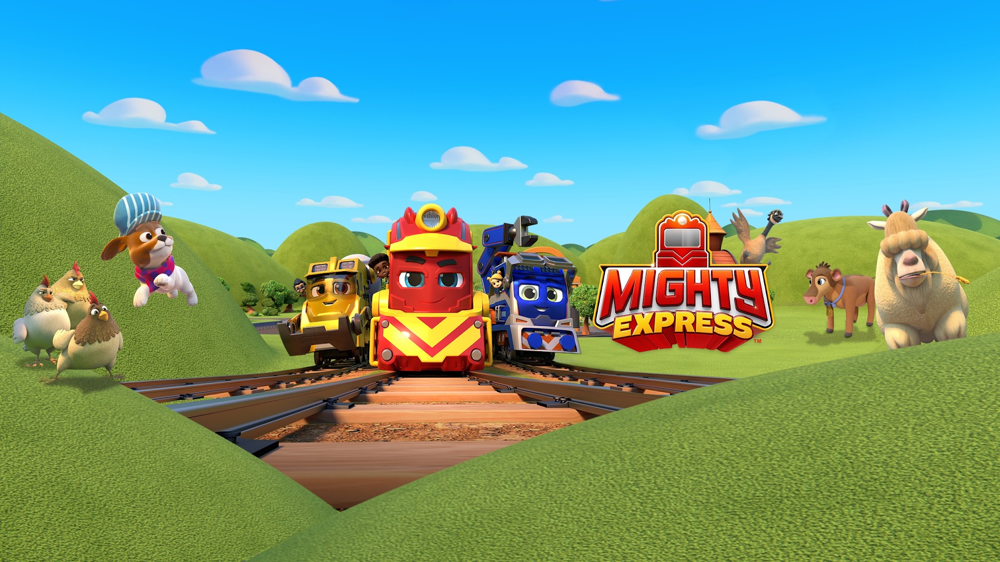 Mighty Express in Français YouTube banner