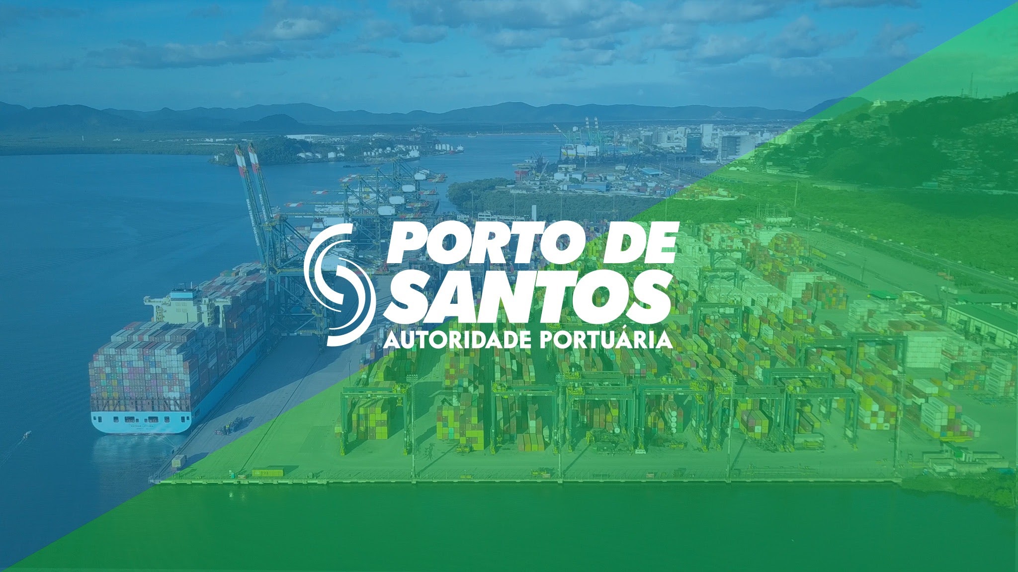 Porto de Santos BR YouTube banner